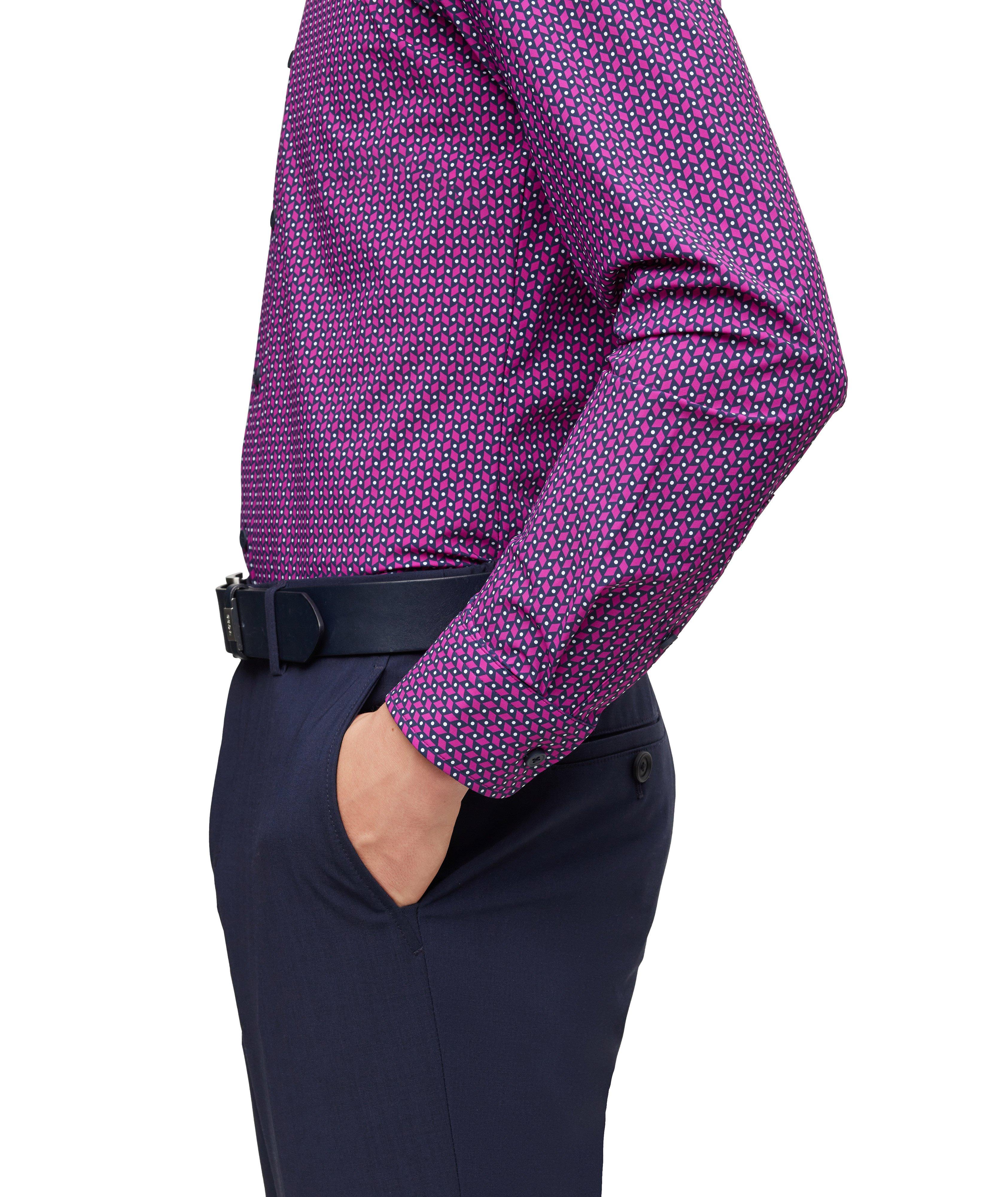 Geometric Performance-Stretch Sport Shirt image 3