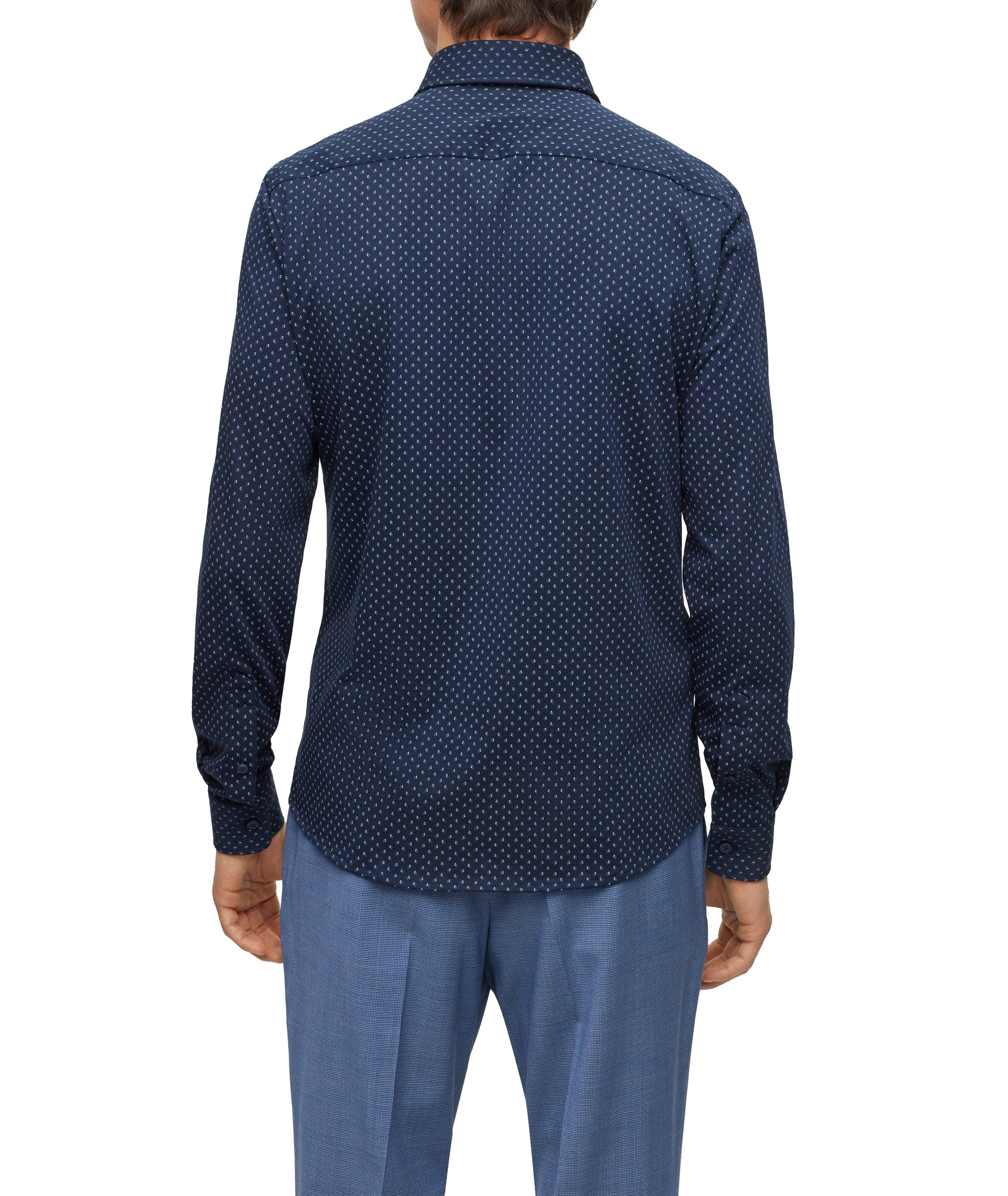 Chemise habillée en coton extensible de coupe amincie image 2