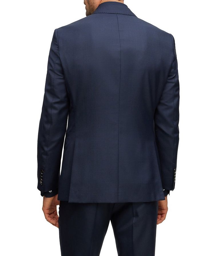 Slim-Fit Tonal Checkered Three-Piece Suit image 2