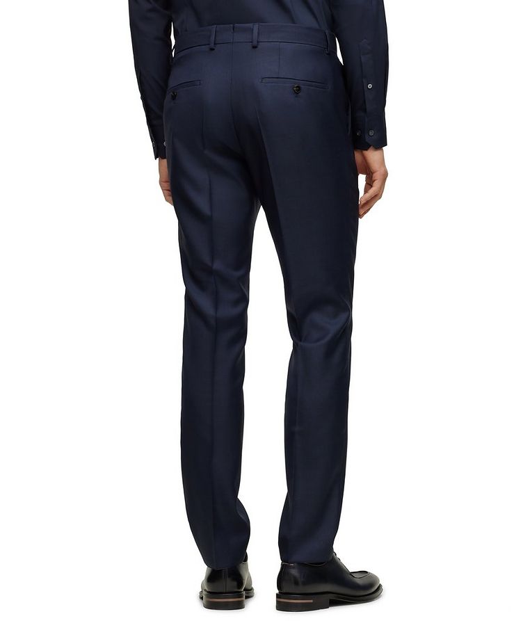Slim-Fit Tonal Checkered Three-Piece Suit image 4