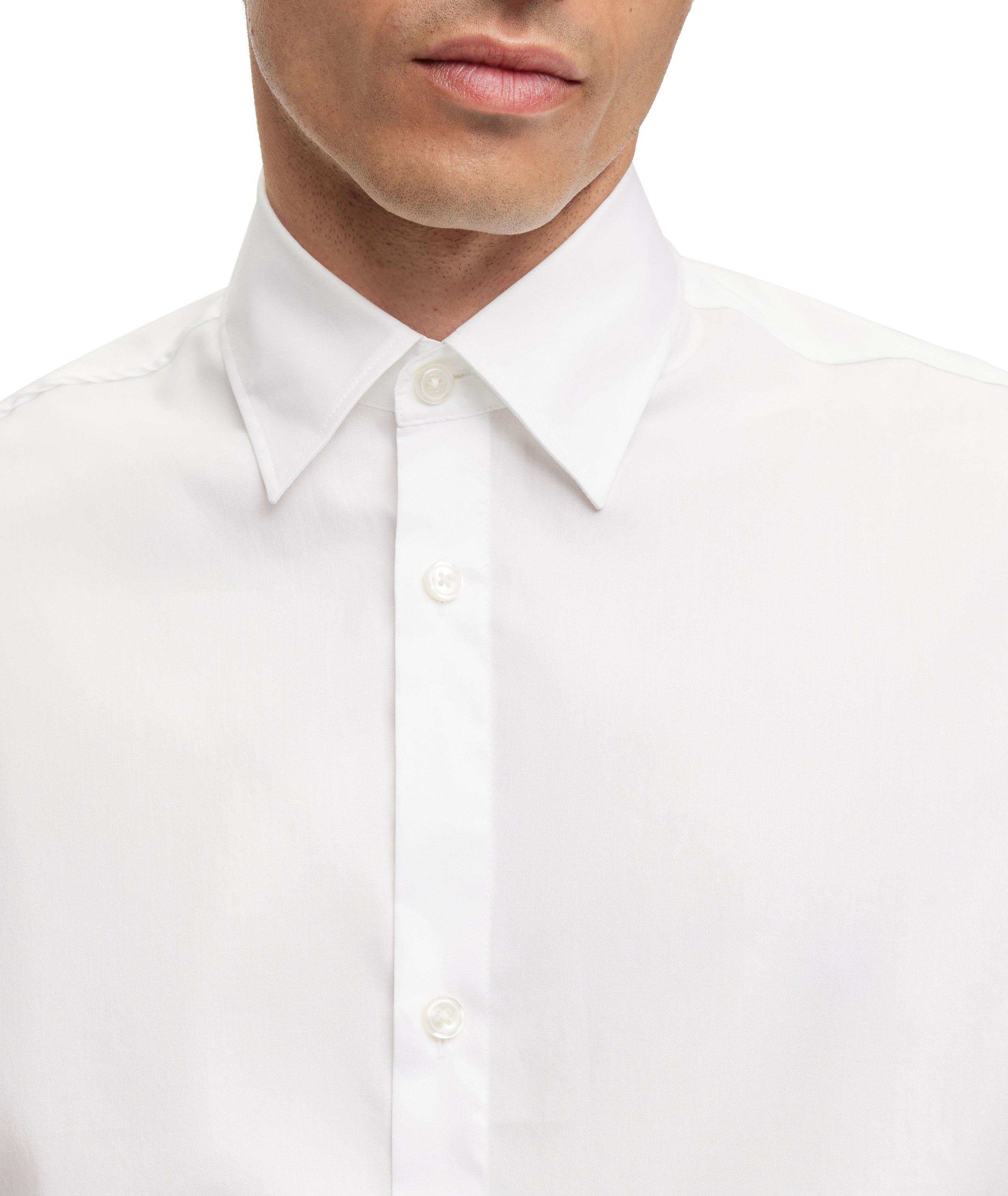 Longline Cotton Poplin Sport Shirt image 4