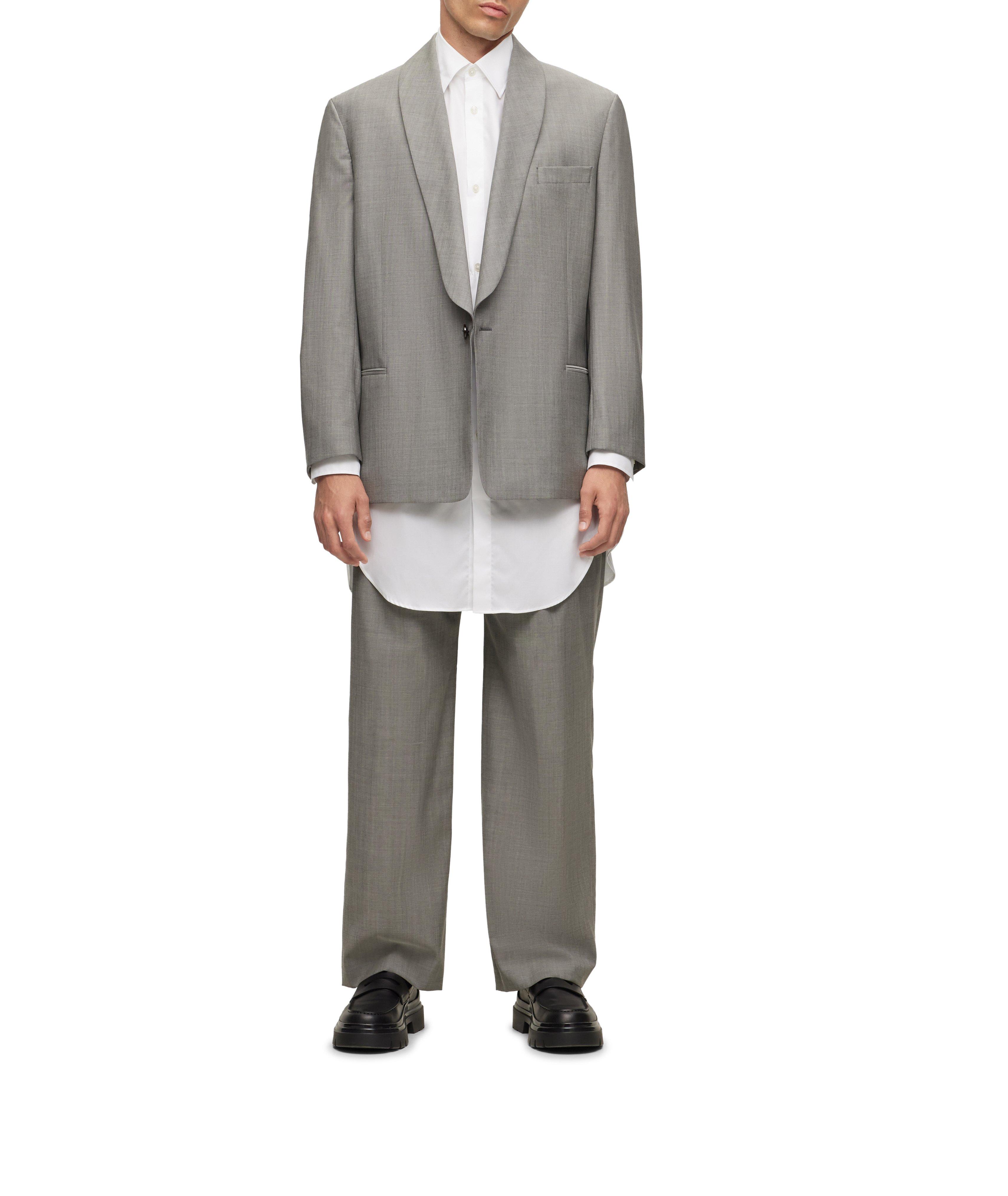 Longline Cotton Poplin Sport Shirt image 5