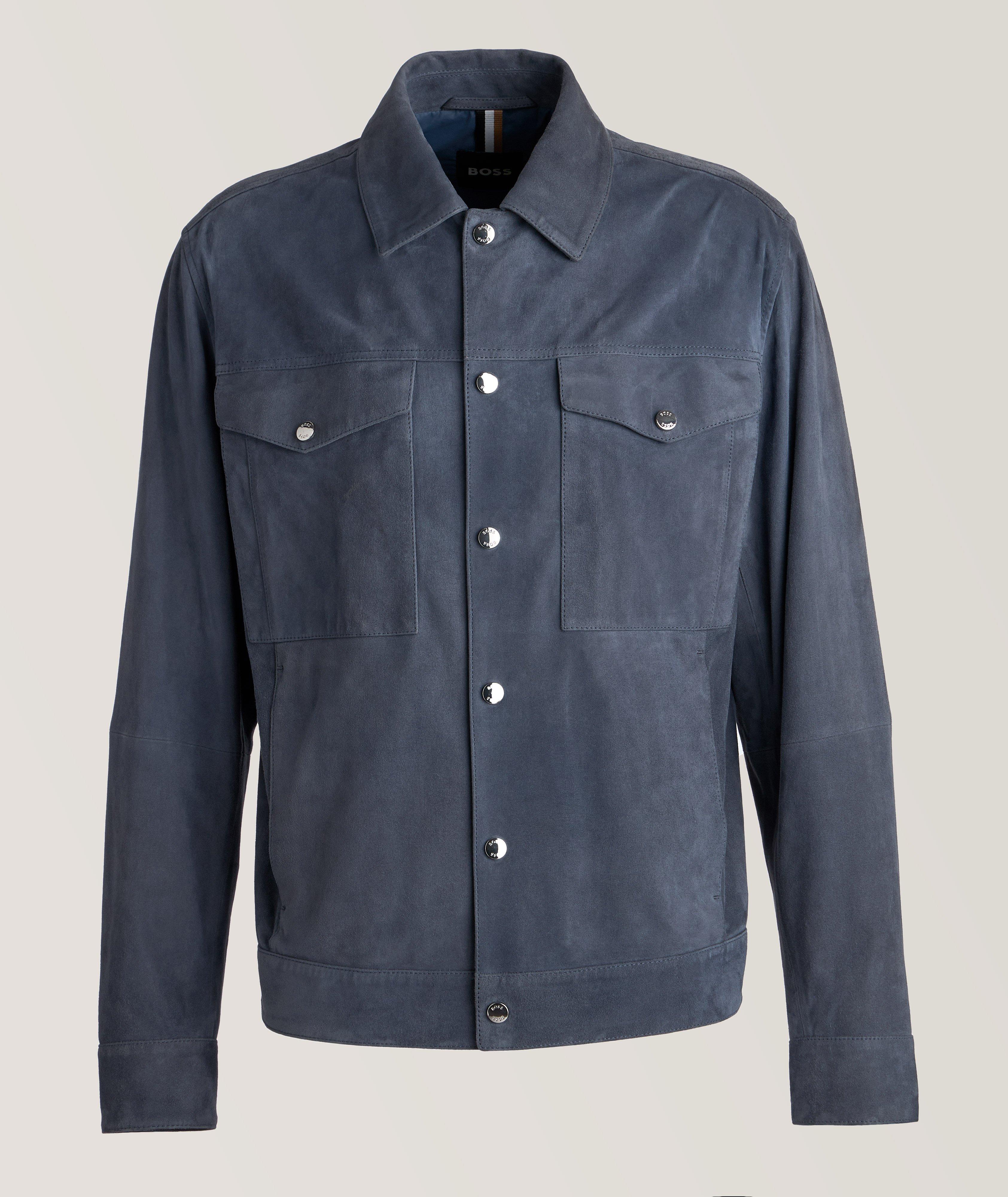 Motheo Leather Shirt Jacket  image 0