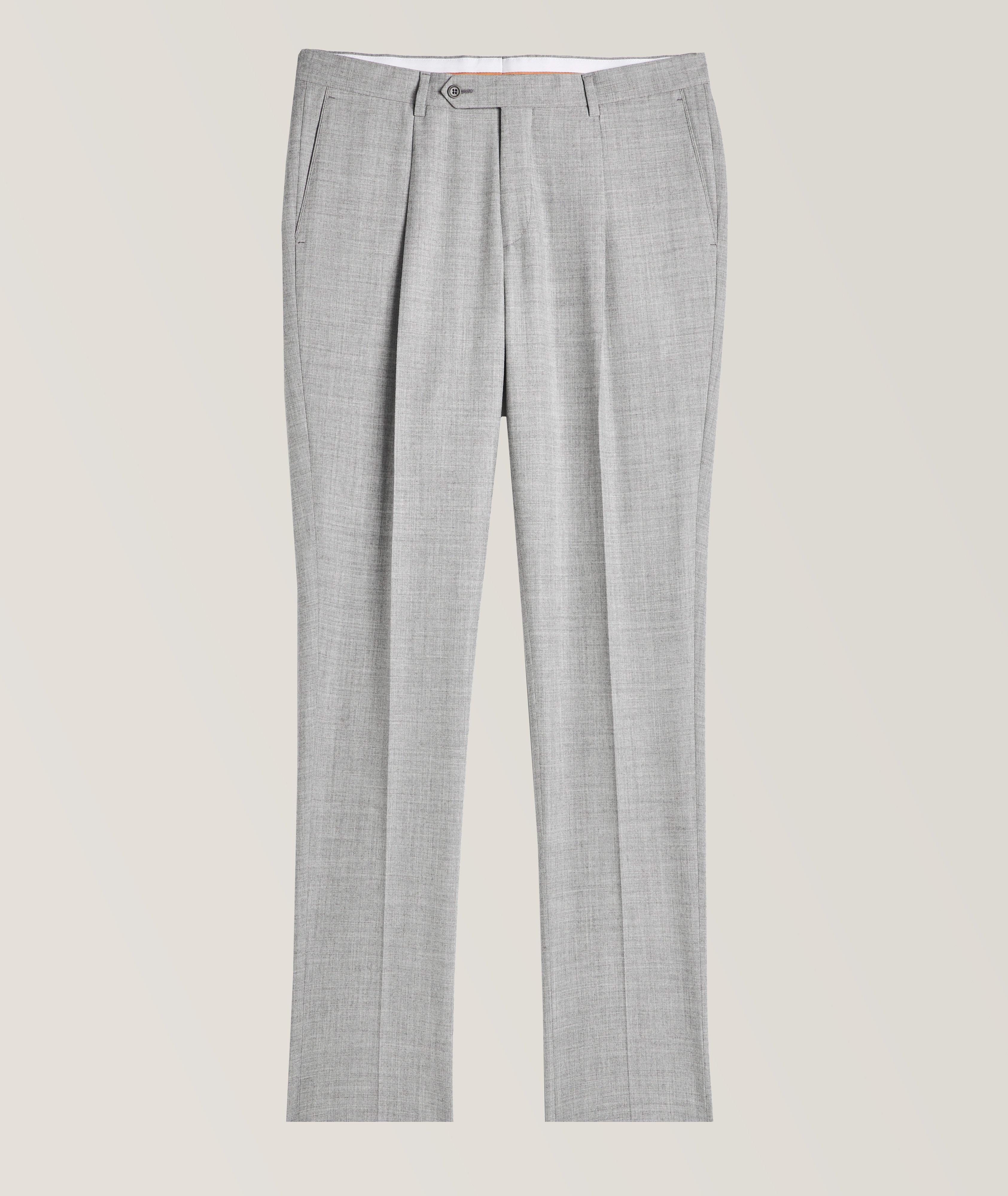 Harold Mélange DRAGO Mill Wool Dress Pants