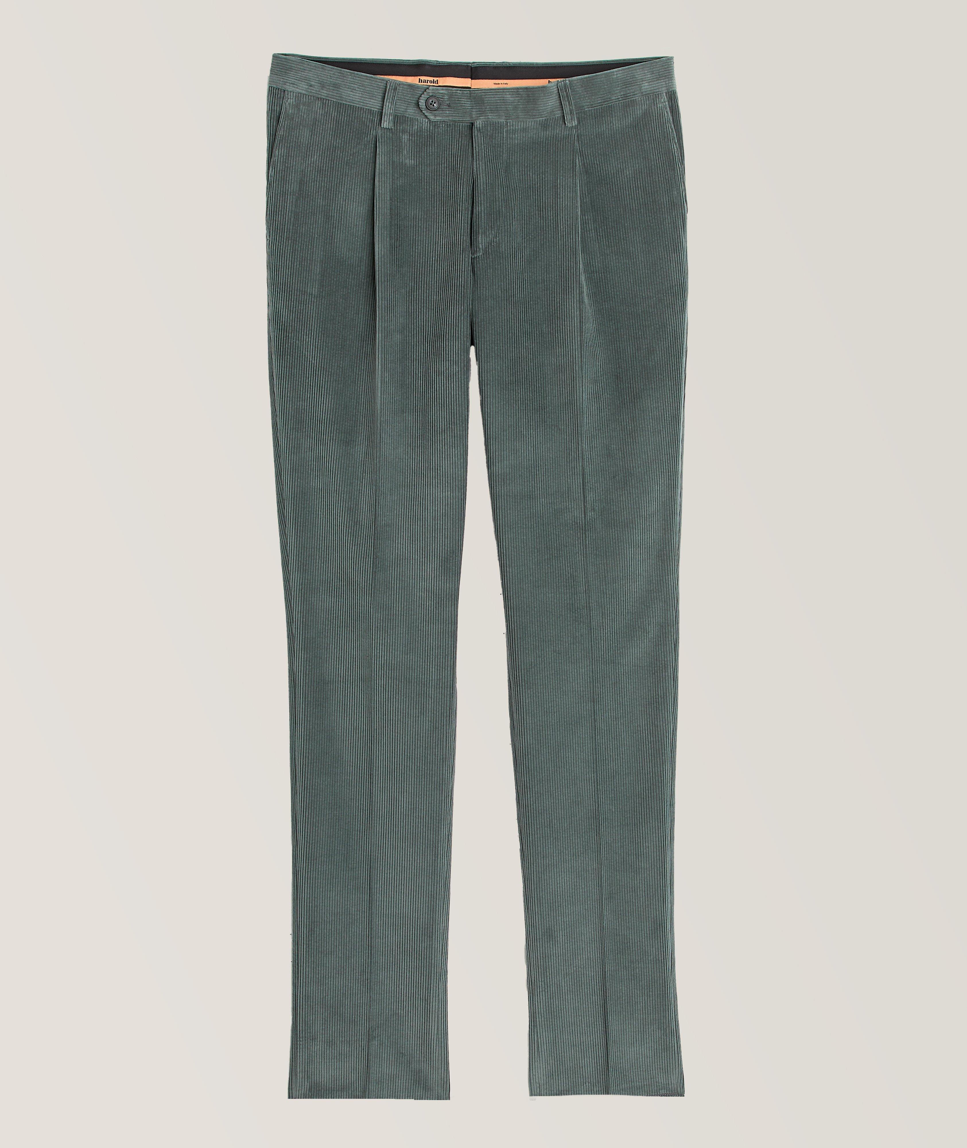 Corduroy Drago Mill Cotton-Virgin Wool Pants  image 0