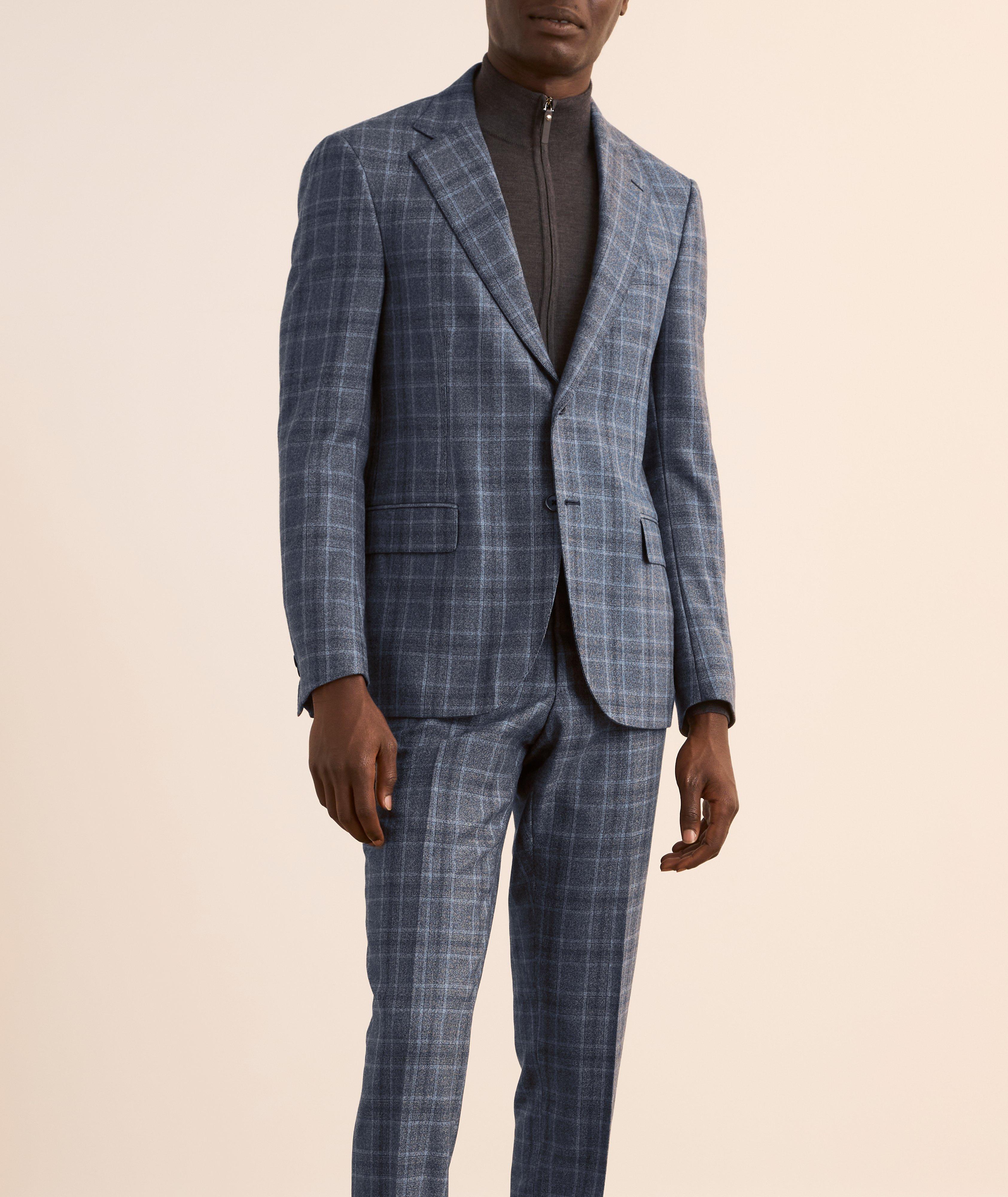 Large Plaid Suit  image 1