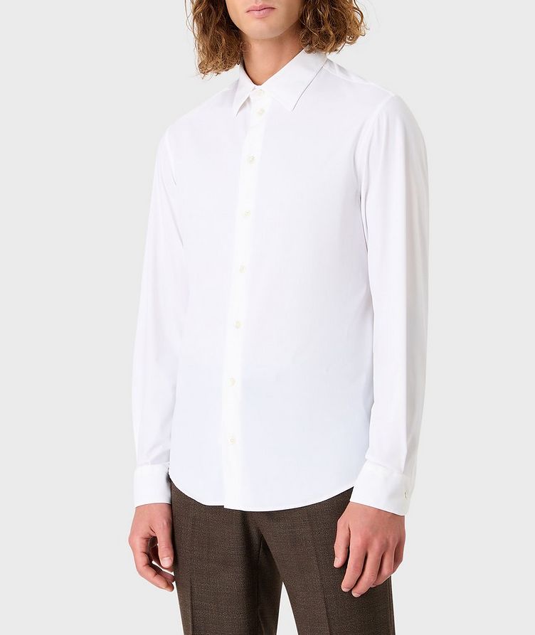 Solid Technical Stretch Sport Shirt image 1
