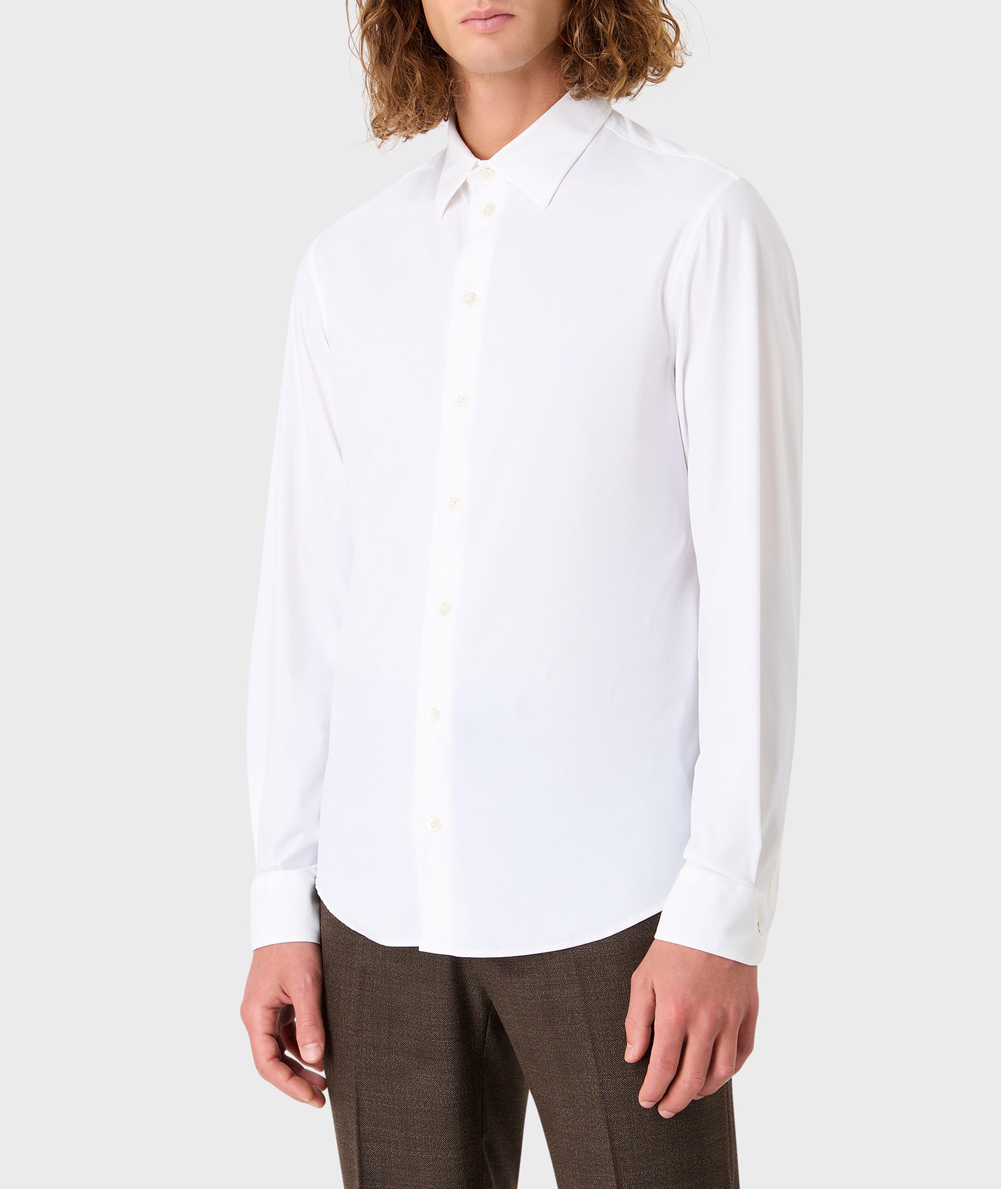 Solid Technical Stretch Shirt image 1