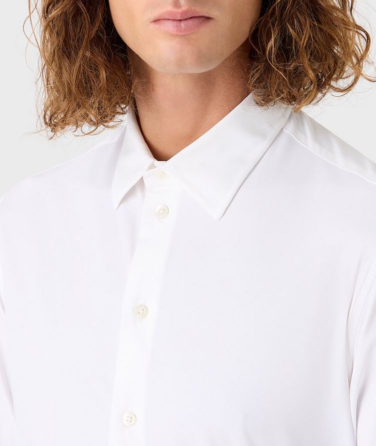 Solid Technical Stretch Sport Shirt image 3