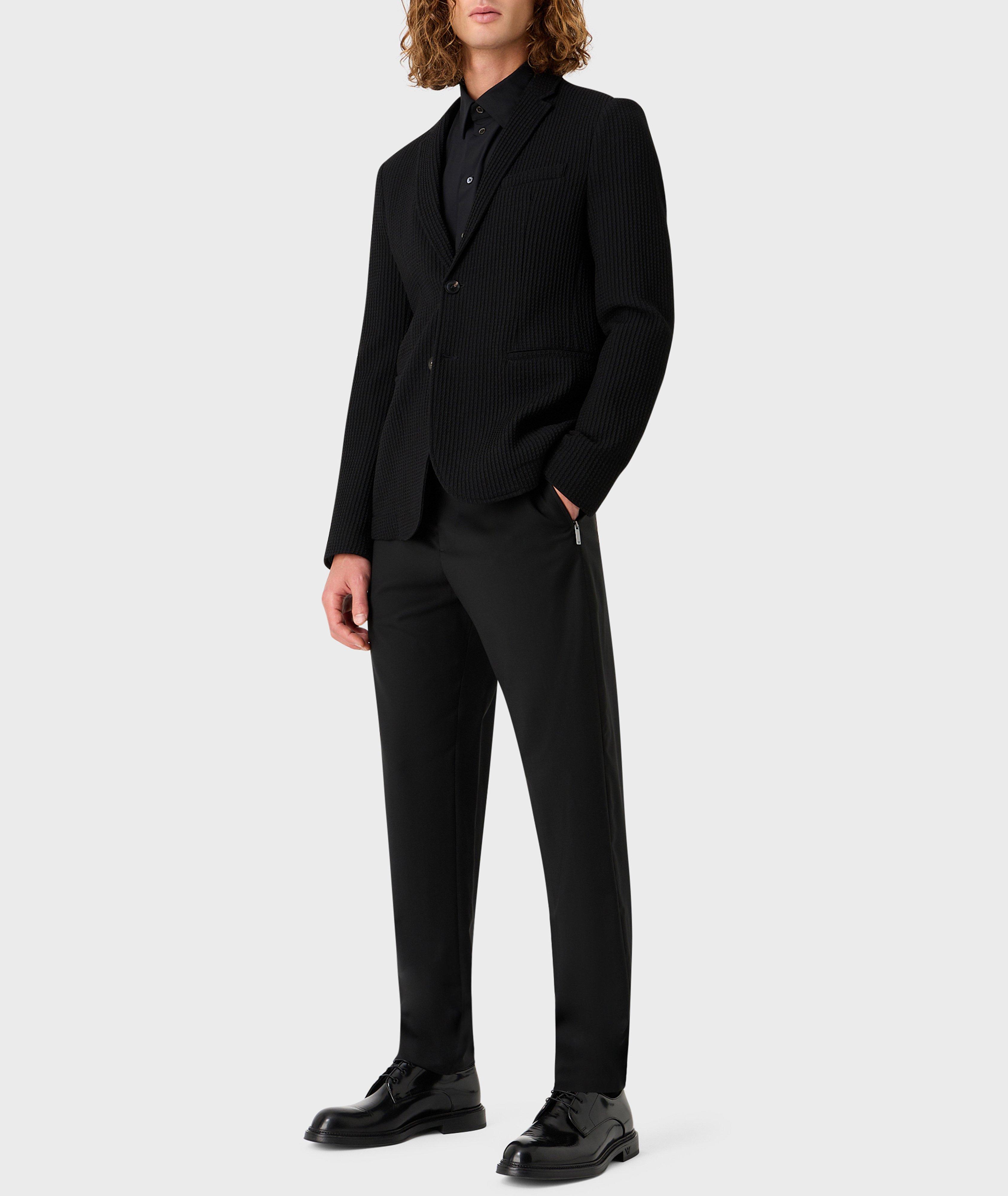 Solid Technical Stretch Sport Shirt image 4