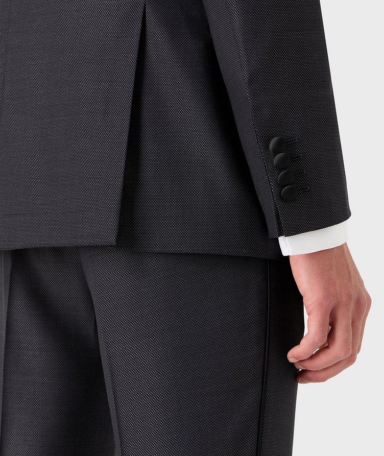 G-Line Pin Dot Virgin Wool & Silk-Stretch Suit image 4