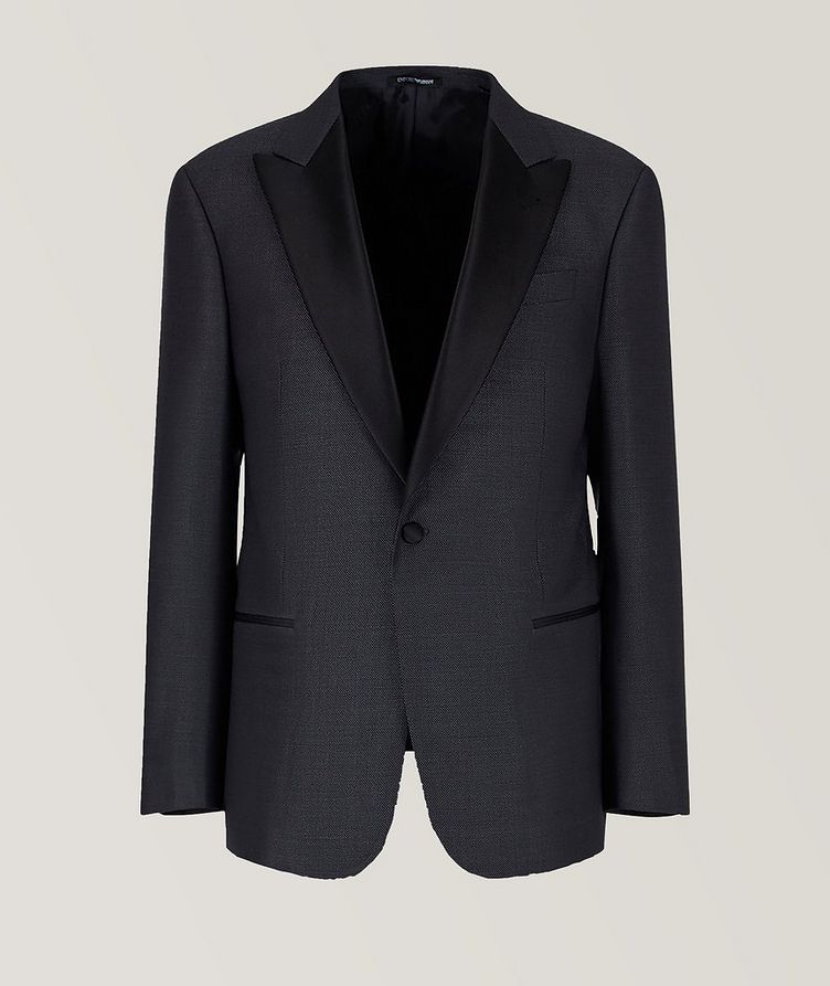 G-Line Pin Dot Virgin Wool & Silk-Stretch Suit image 0
