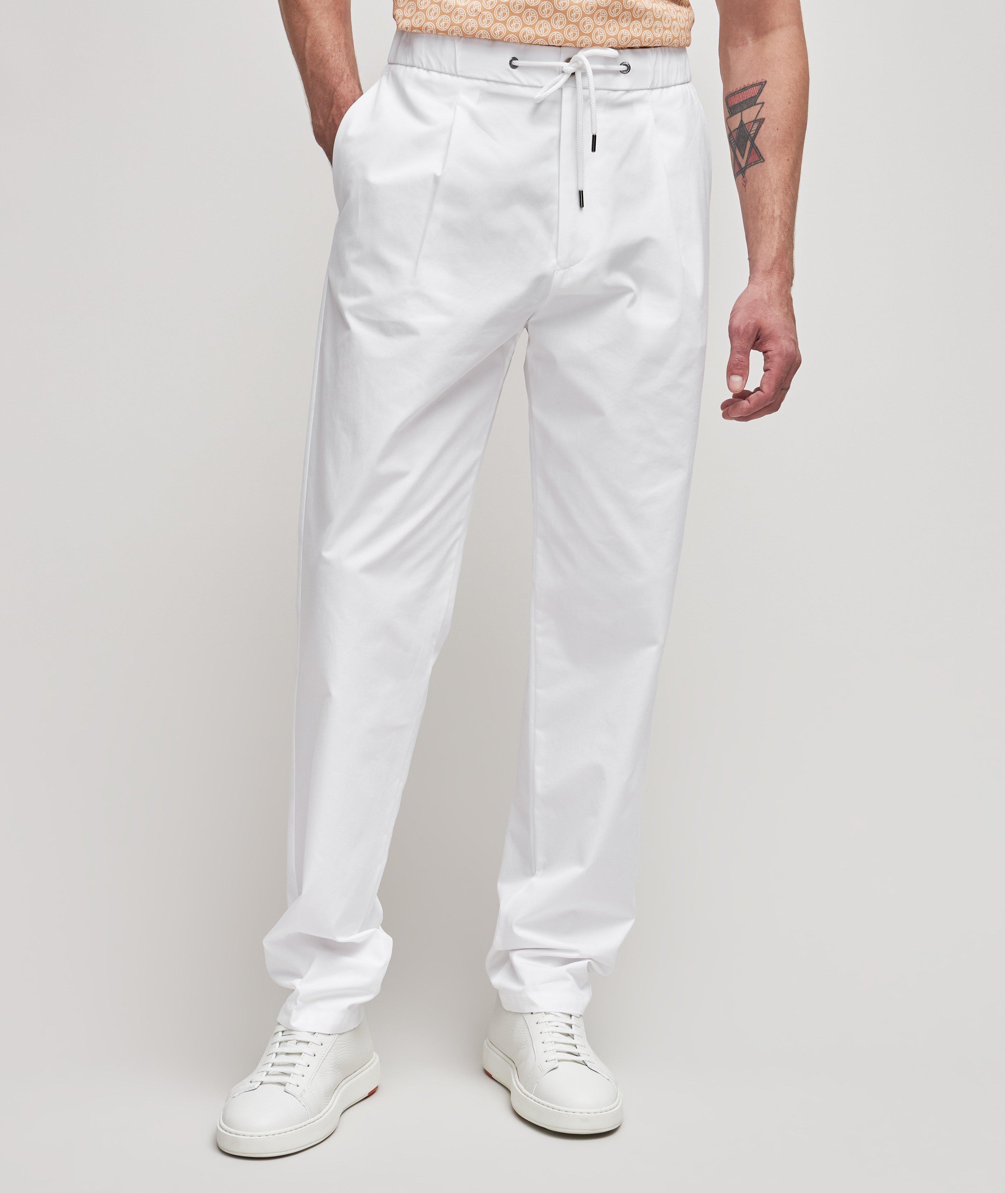 Pantalon en coton biologique à cordon image 1