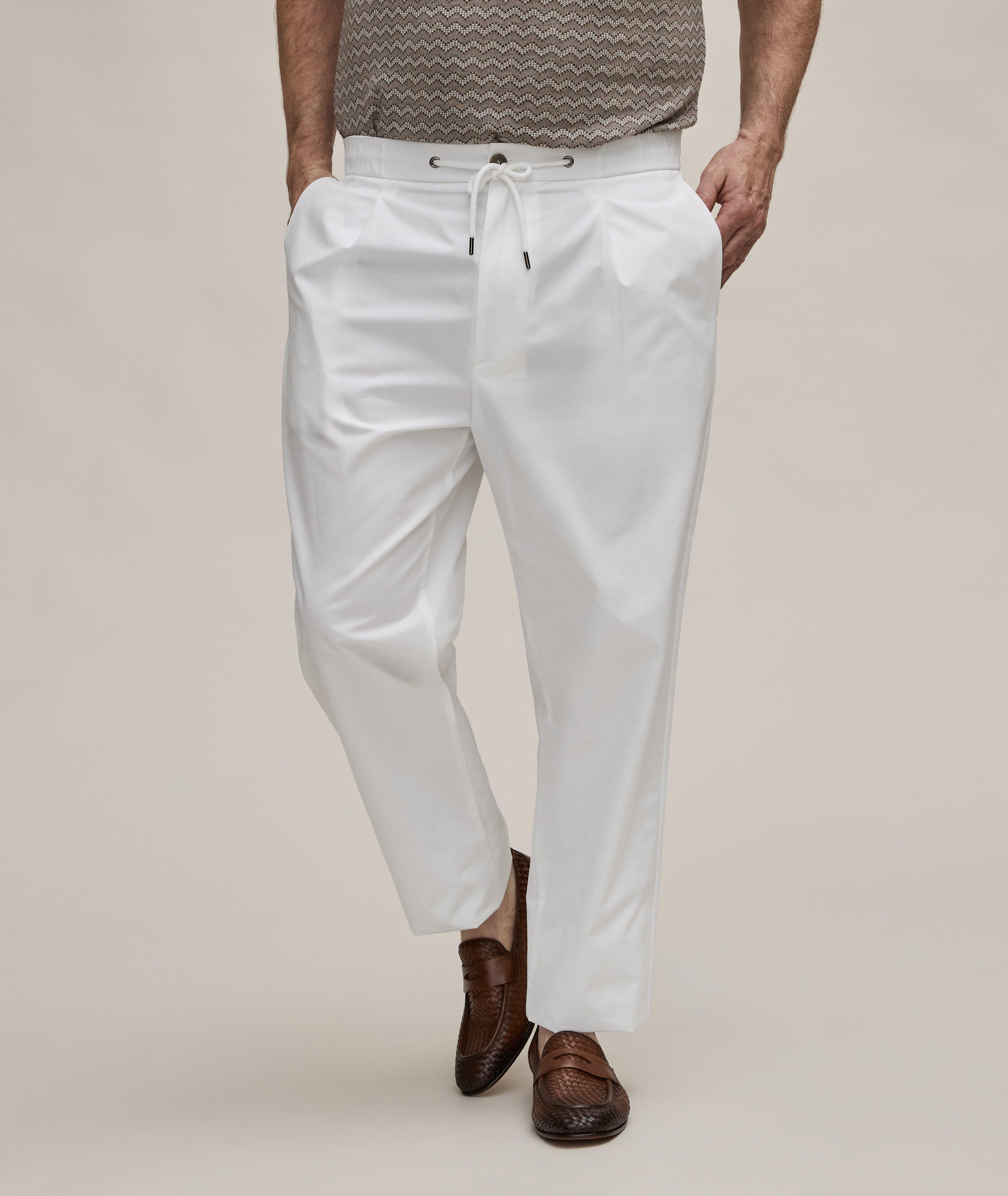Pantalon en coton biologique à cordon image 4