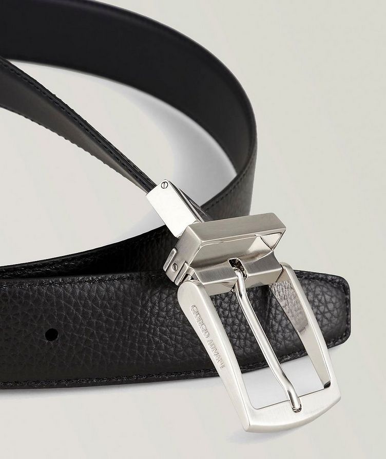 Reversible Smooth Leather Belt image 2