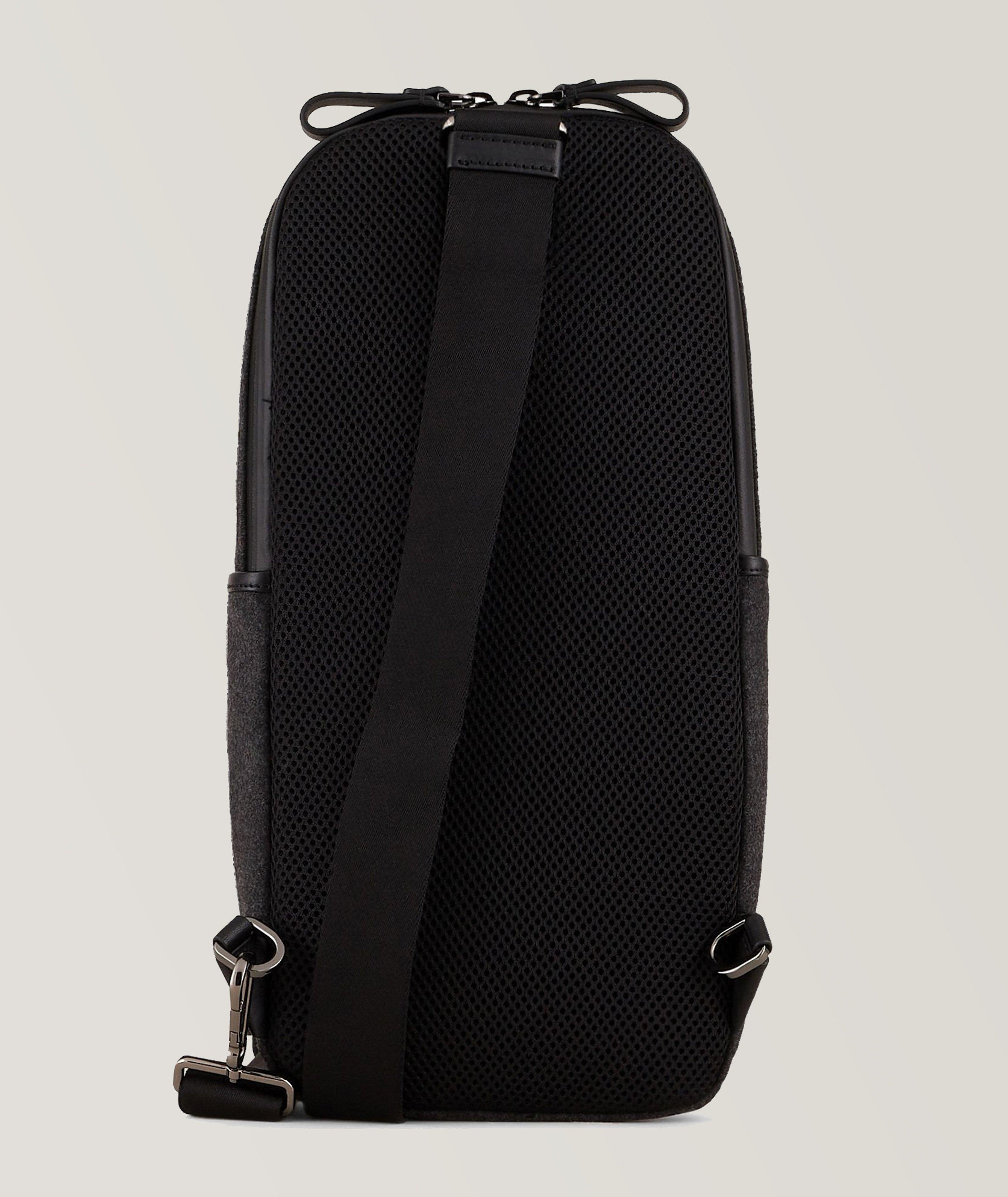 Sac à bandoulière en cachemire extensible, collection Neve image 2