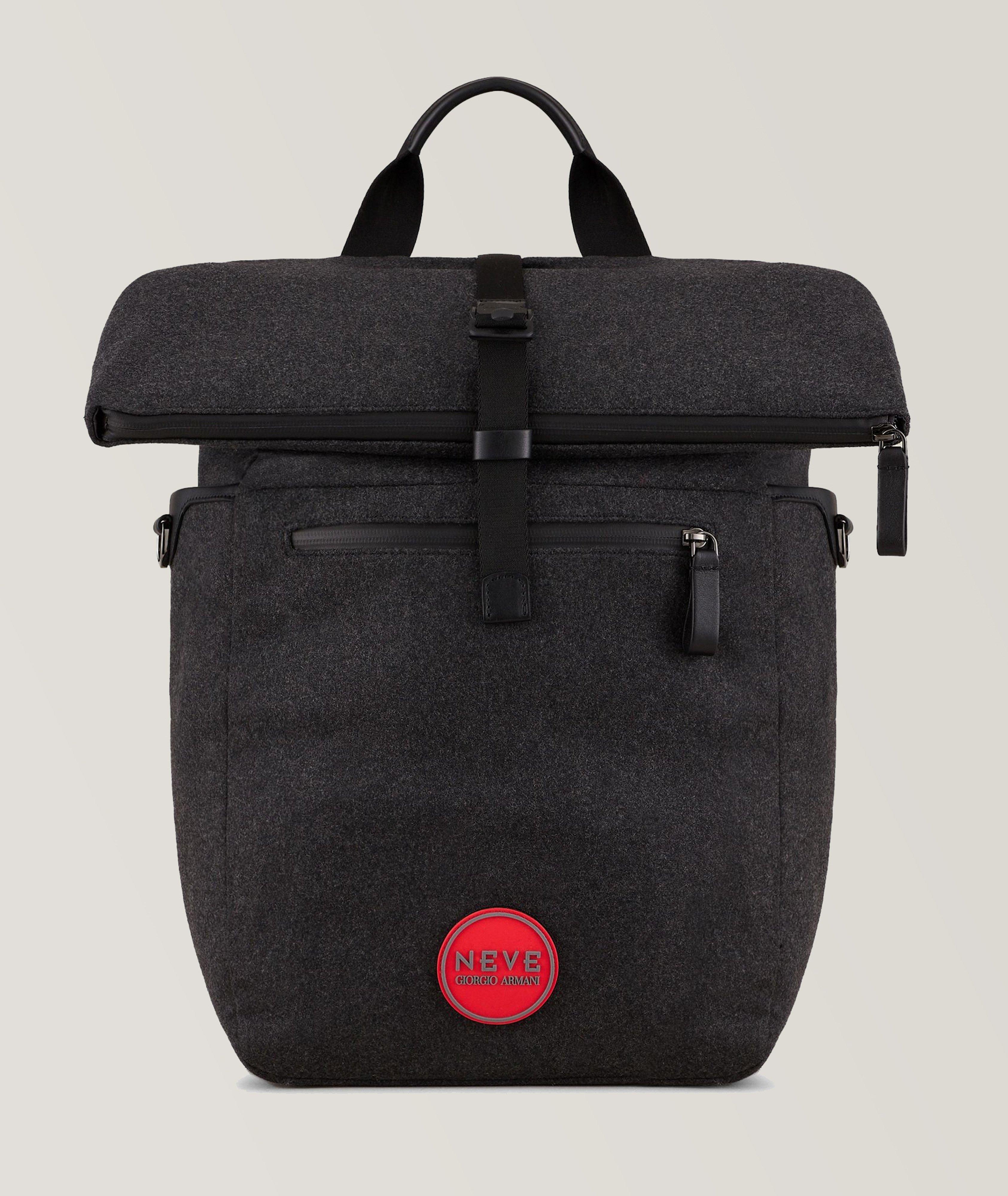Neve Collection Stretch-Cashmere Medium Backpack image 0