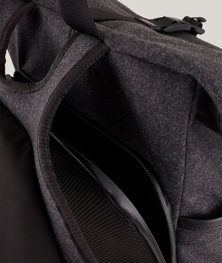 Neve Collection Stretch-Cashmere Medium Backpack image 4