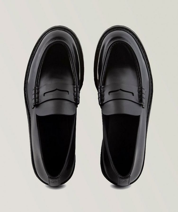 Chunky Sole Leather Loafers image 2