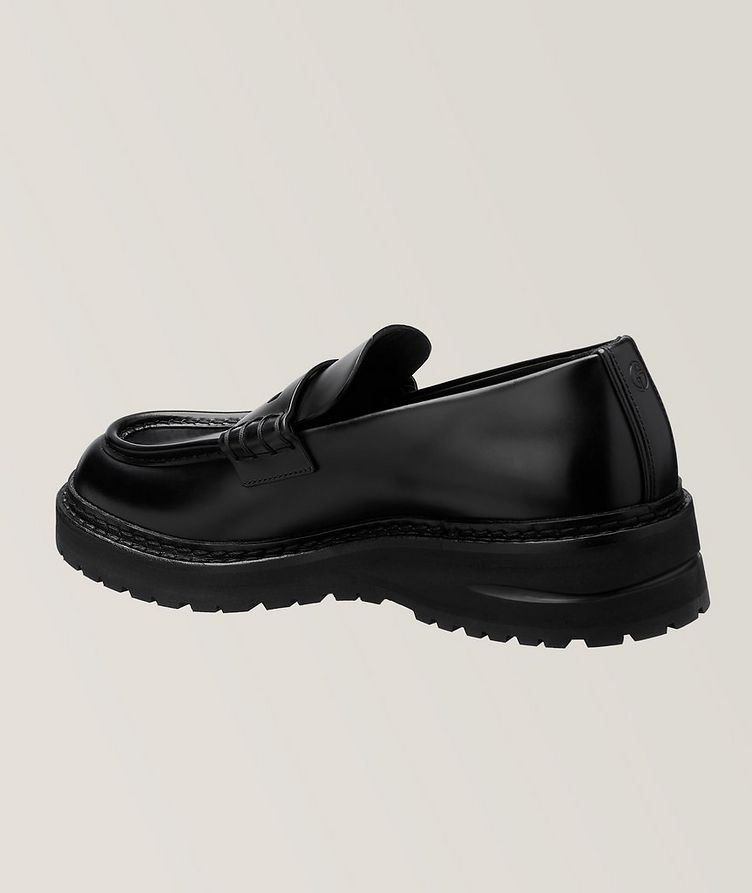 Chunky Sole Leather Loafers image 6