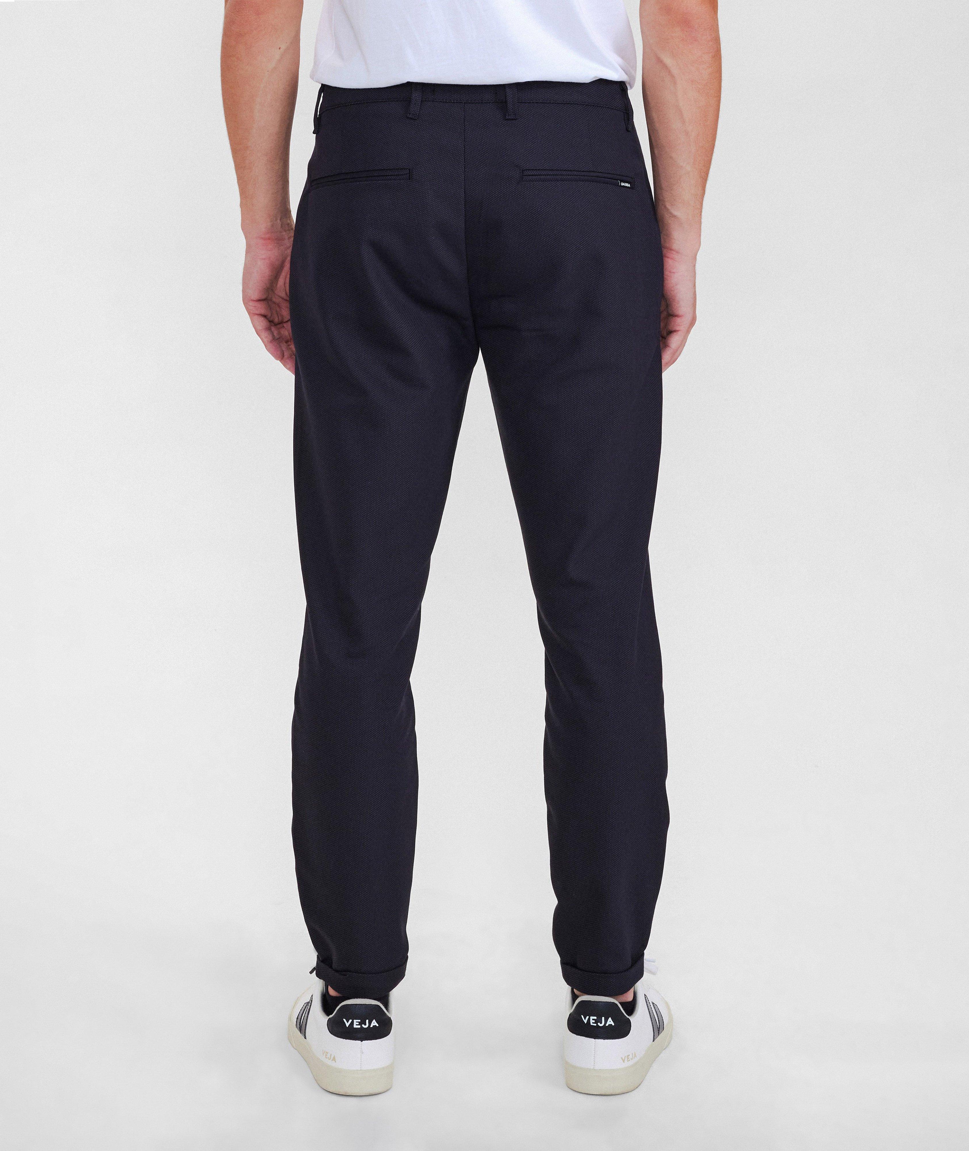 Pantalon en mélange de coton à pois image 6