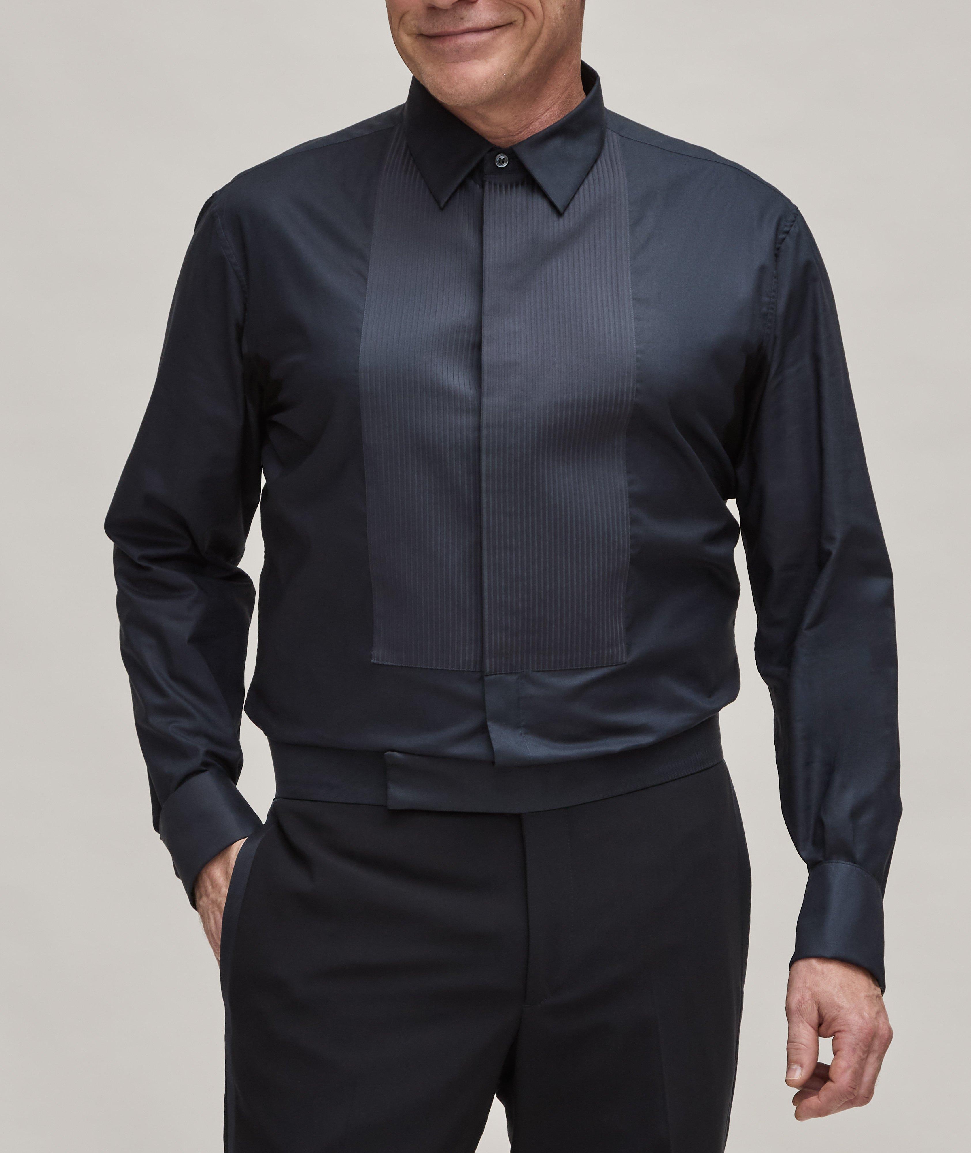 Pleated Front Tuxedo Shirt image 1