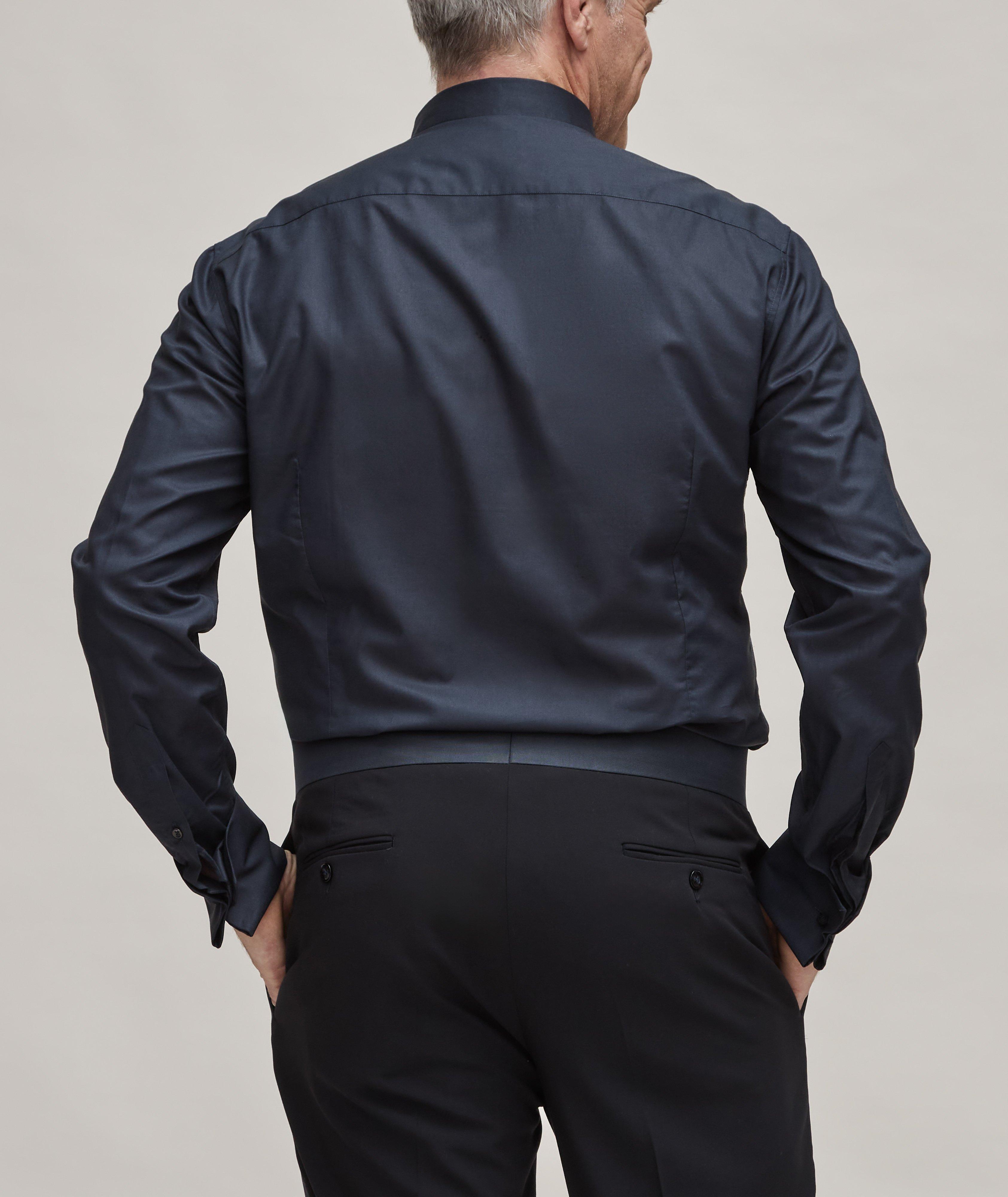 Pleated Front Tuxedo Shirt image 2