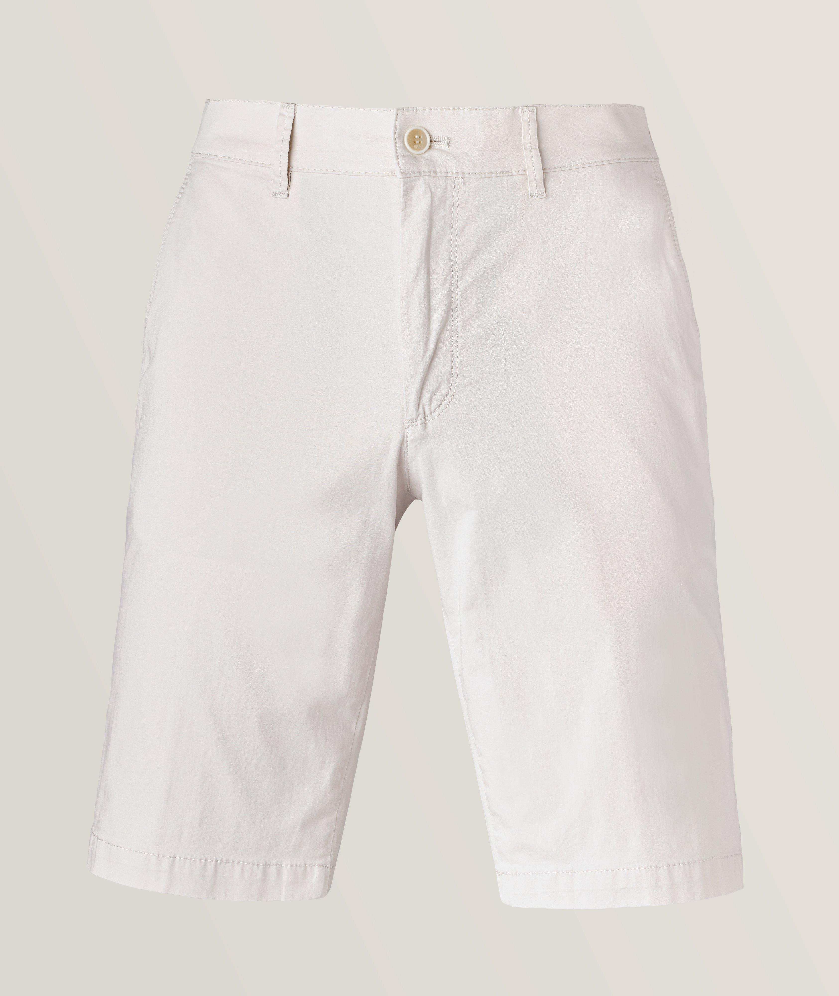 Brax Bozen Ultralight Stretch-Cotton Shorts