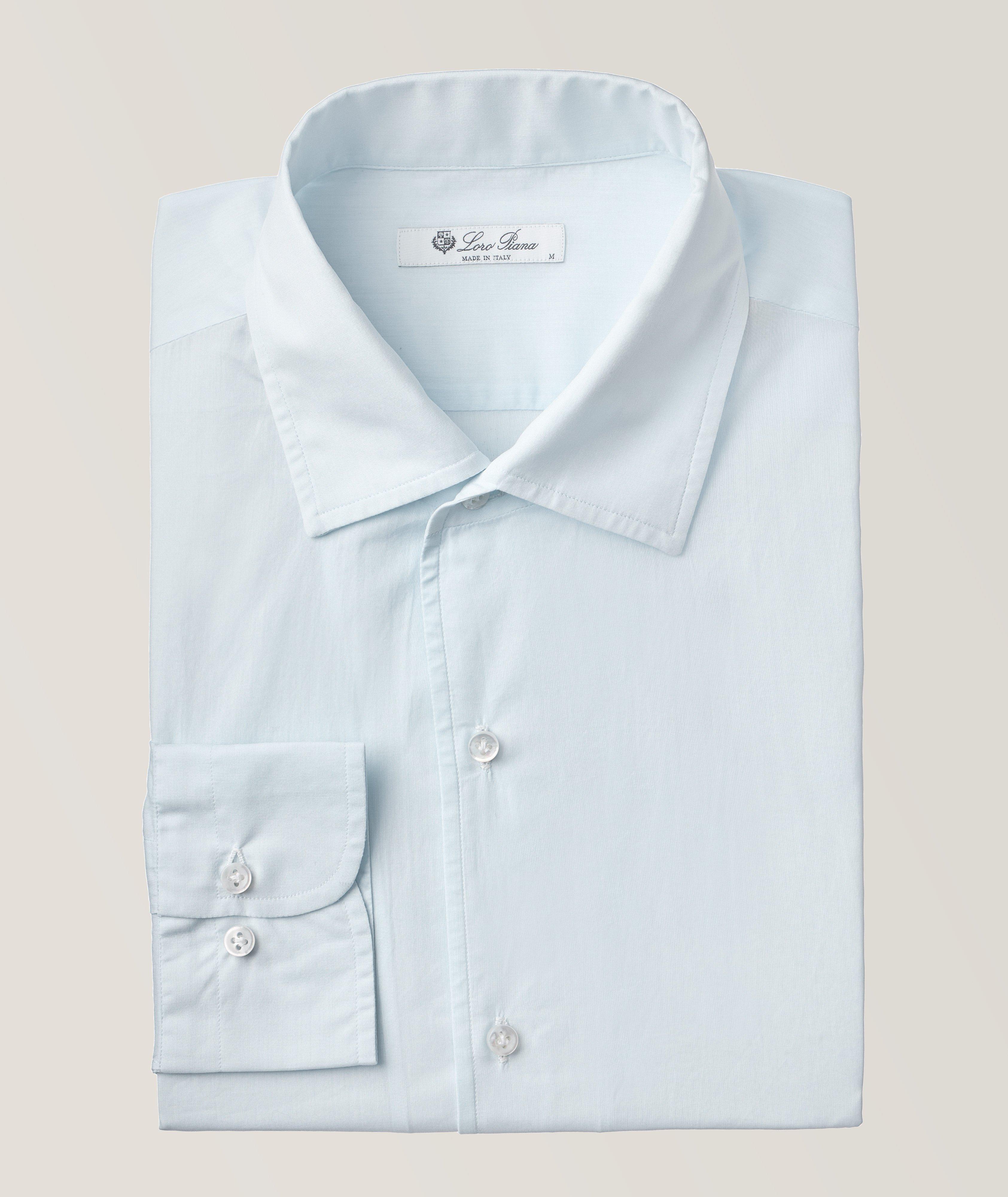 Contemporary-Fit André Sartorial Cotton Sport Shirt image 0