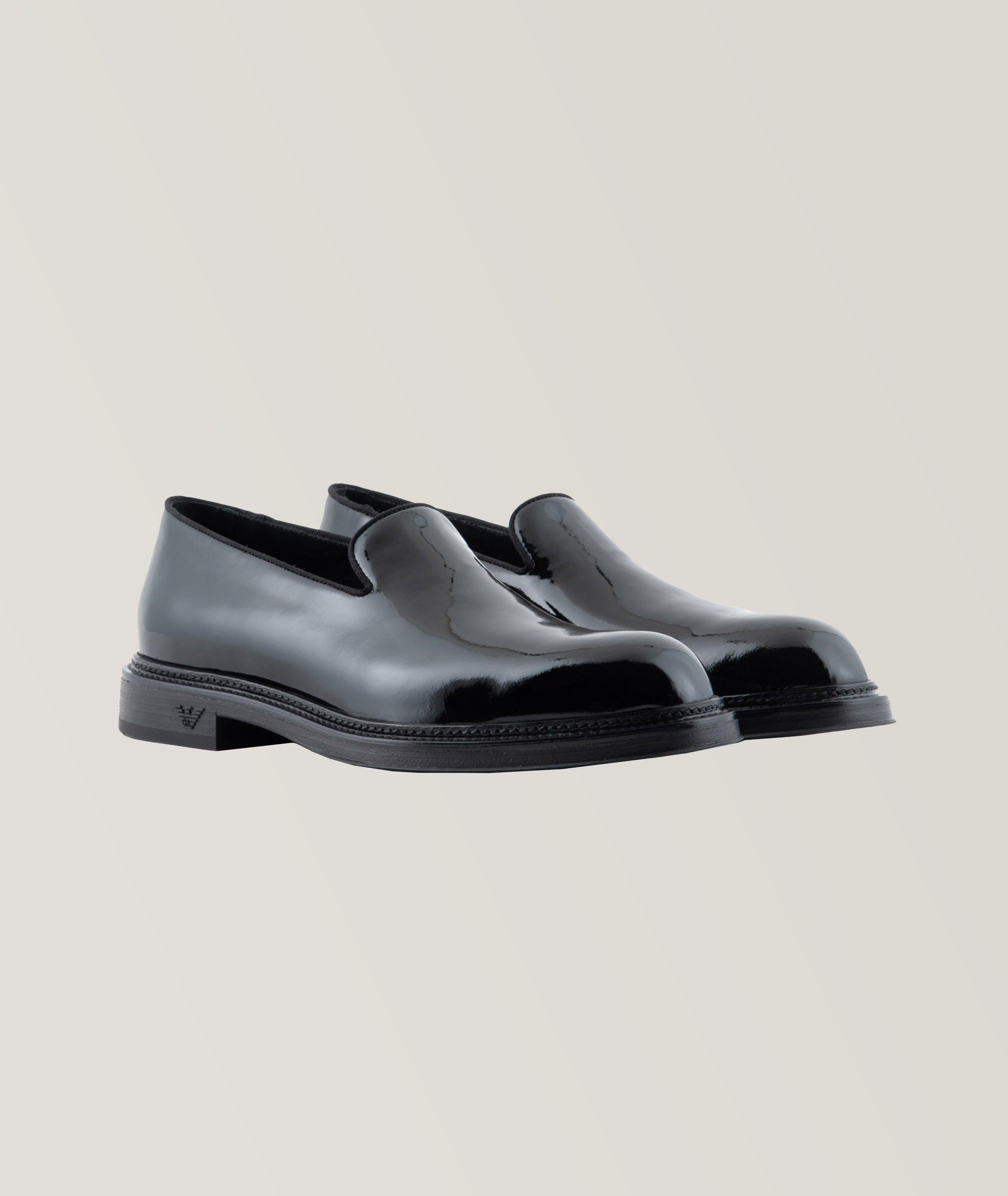 Calfskin Leather Slip-Ons image 1