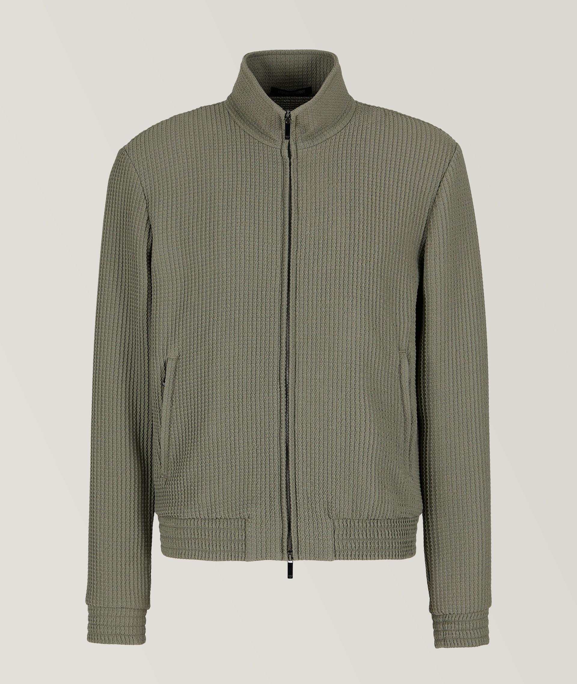 Blouson en mélange de laine vierge image 0