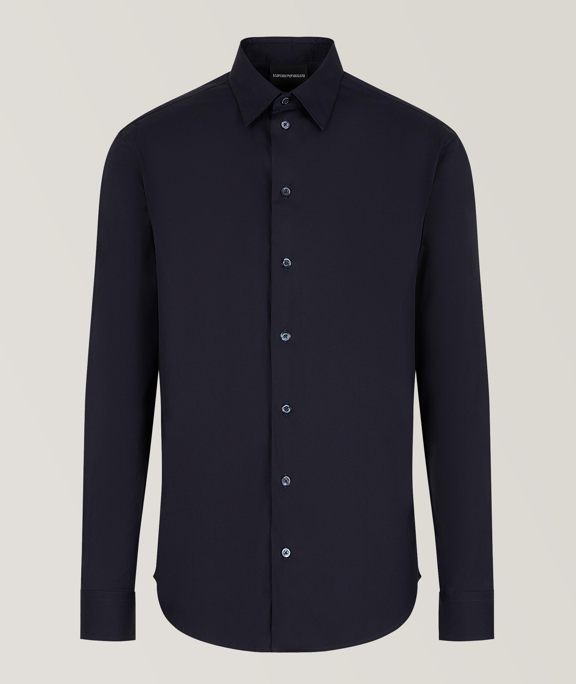 Chemise décontractée en mélange de coton image 0