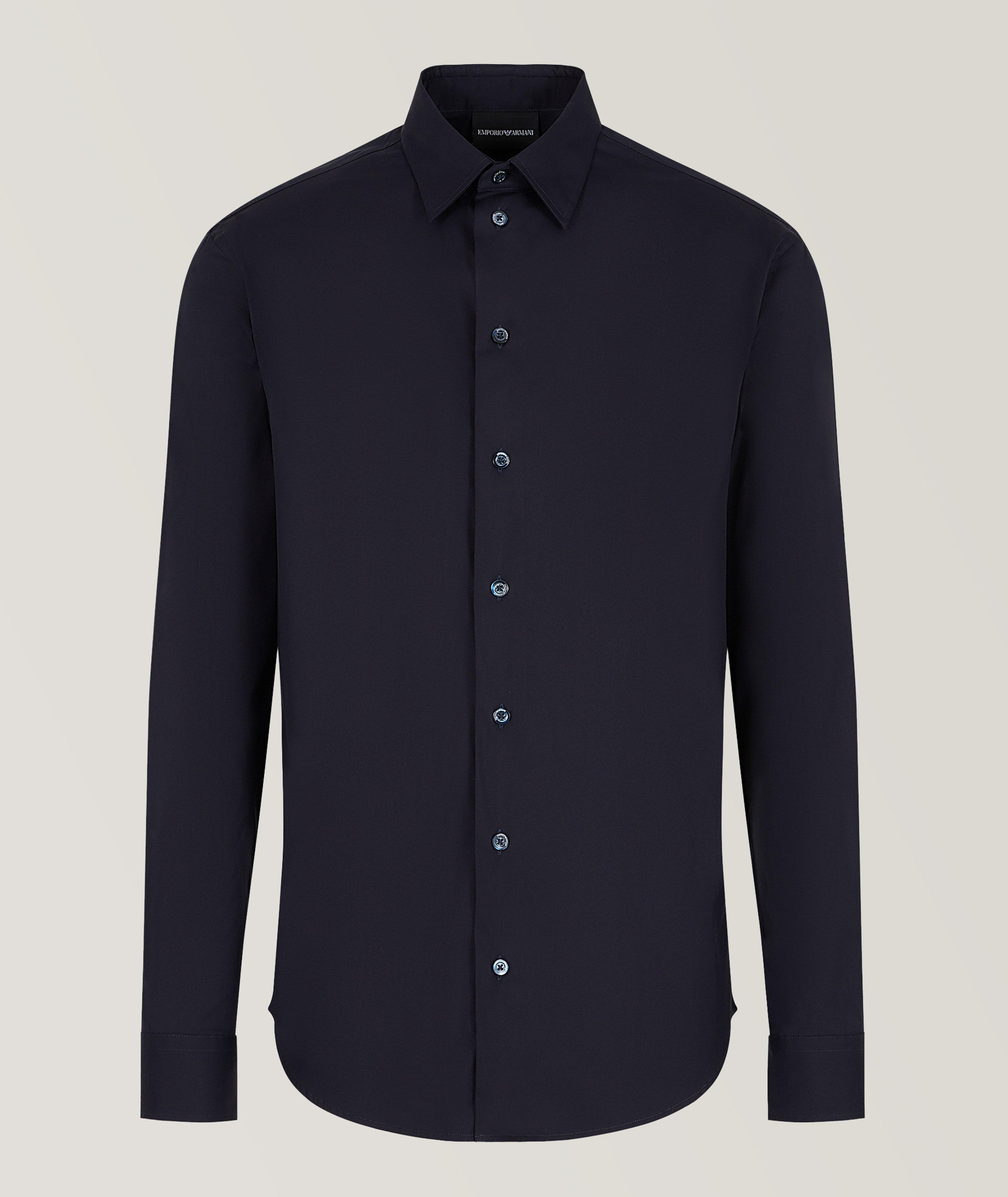 Chemise décontractée en mélange de coton image 0
