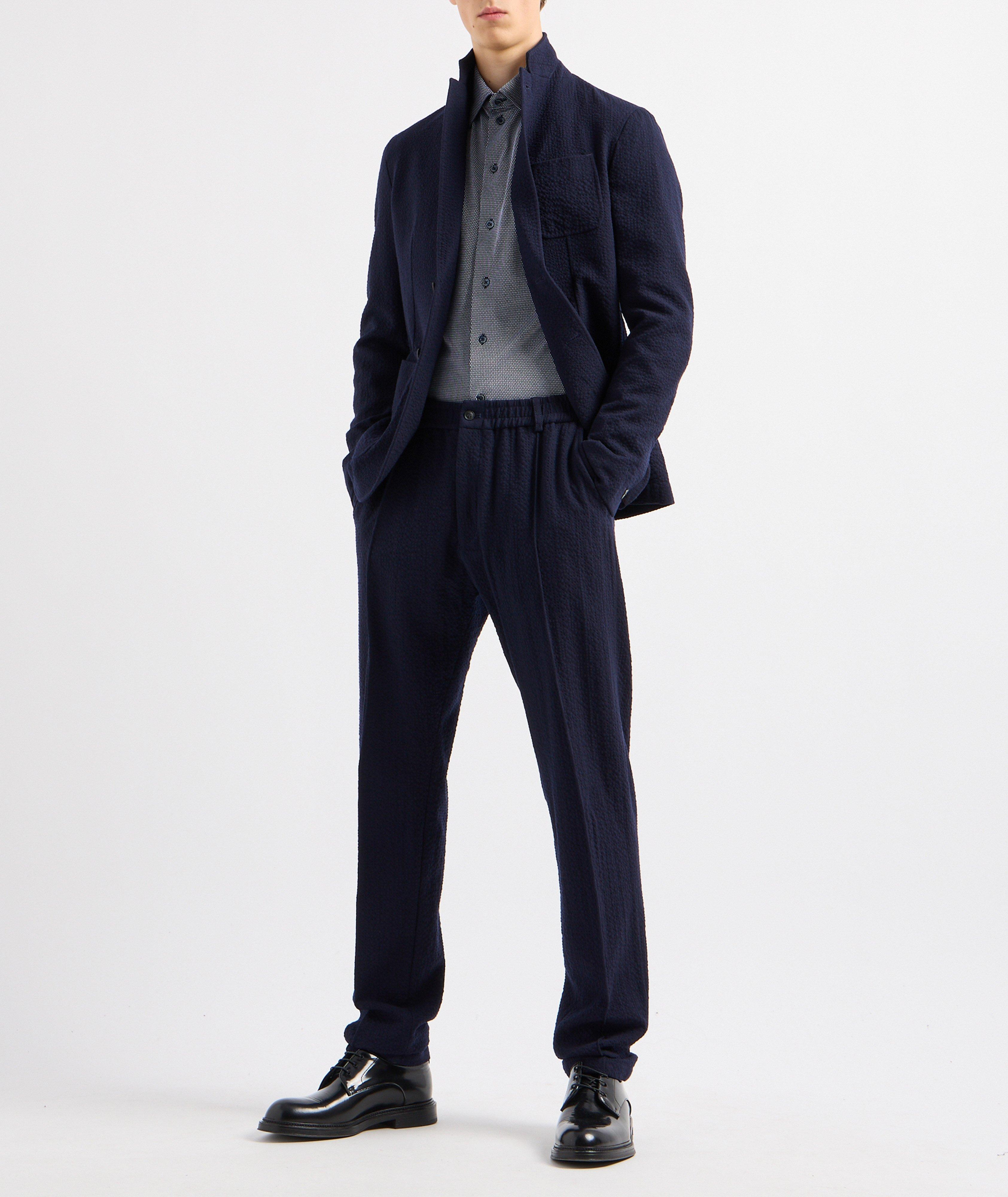 Jacquard Jersey Cotton-Blend Sport Shirt image 4