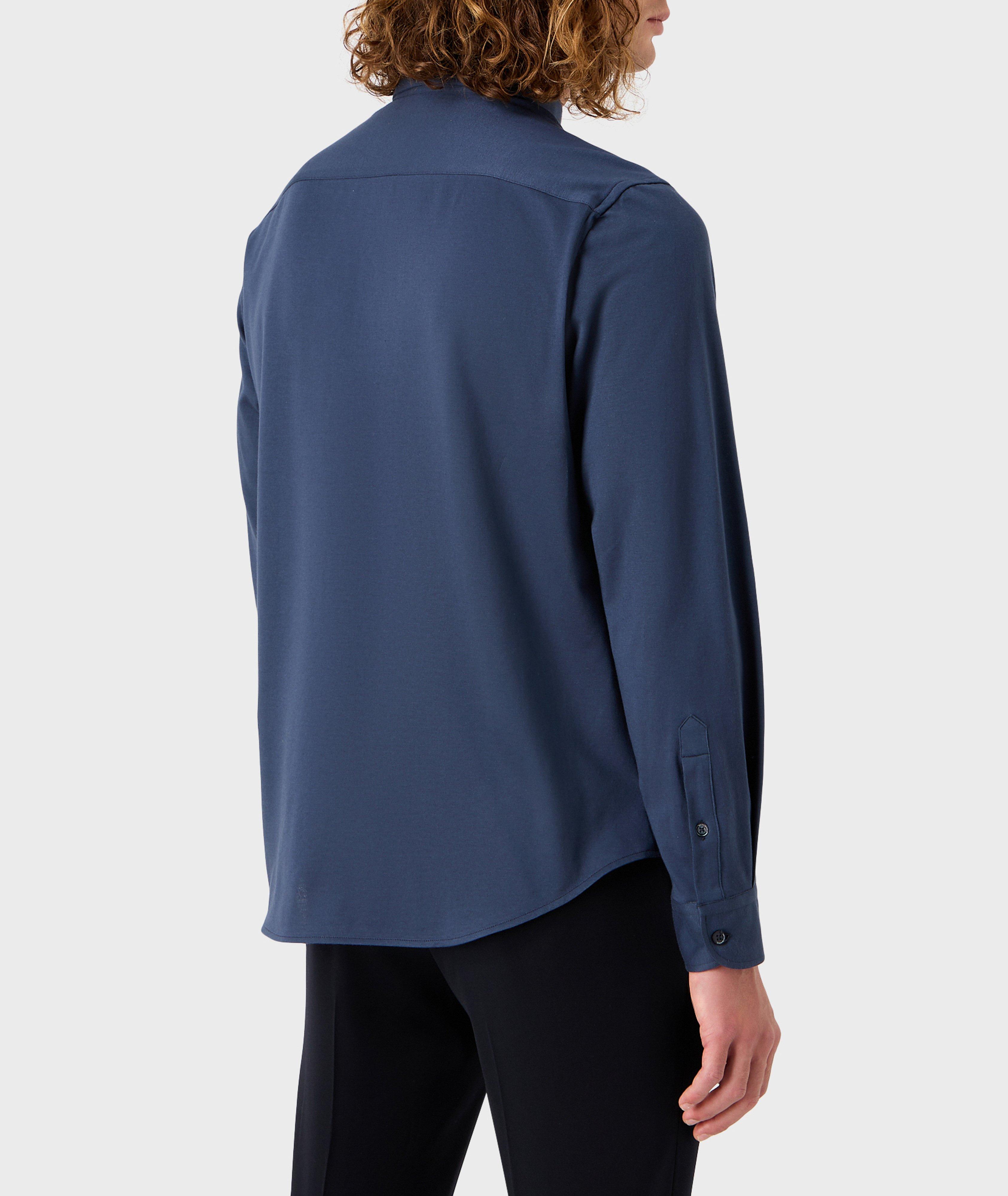 Chemise décontractée en mélange de coton image 2