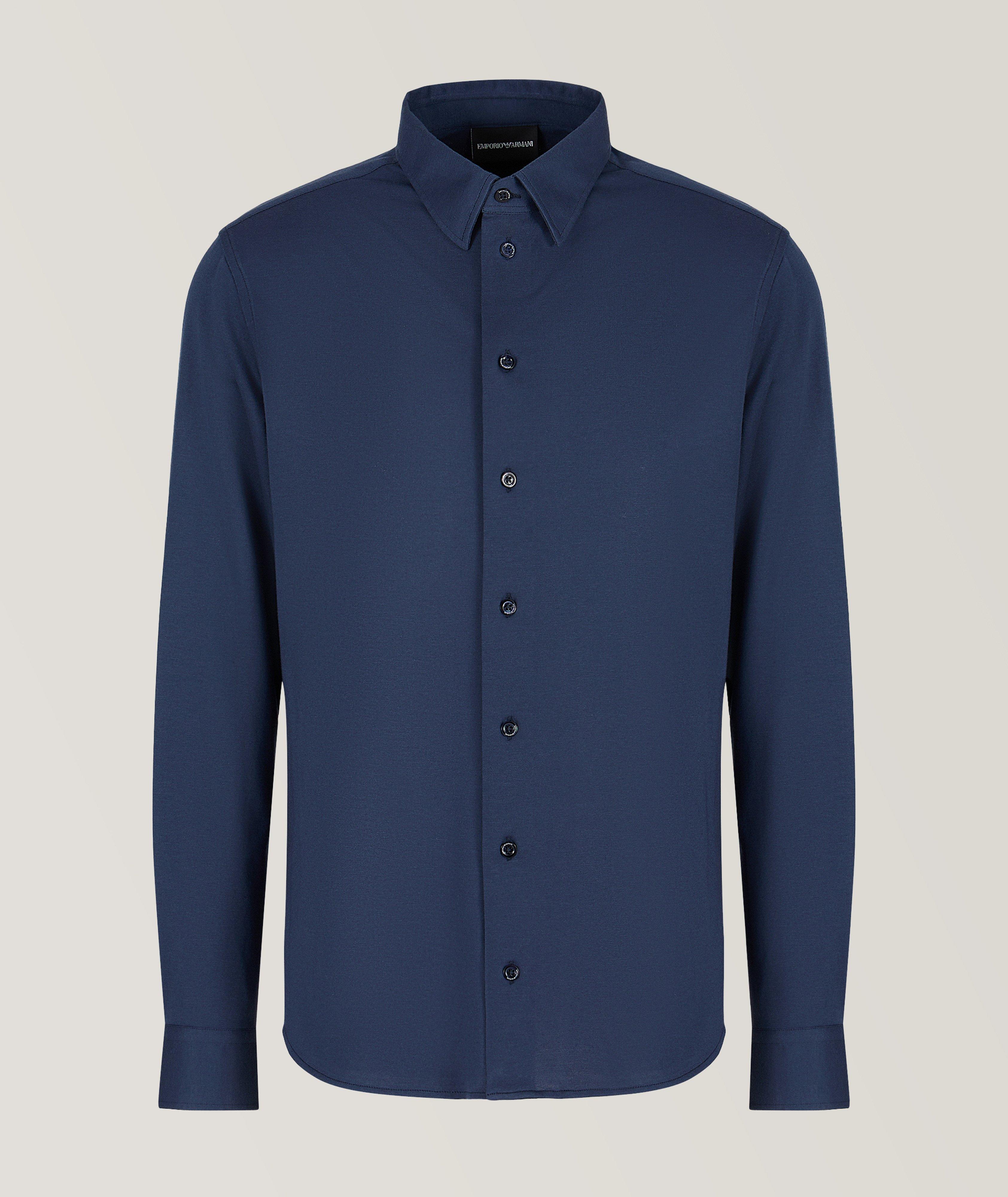 Chemise décontractée en mélange de coton image 0