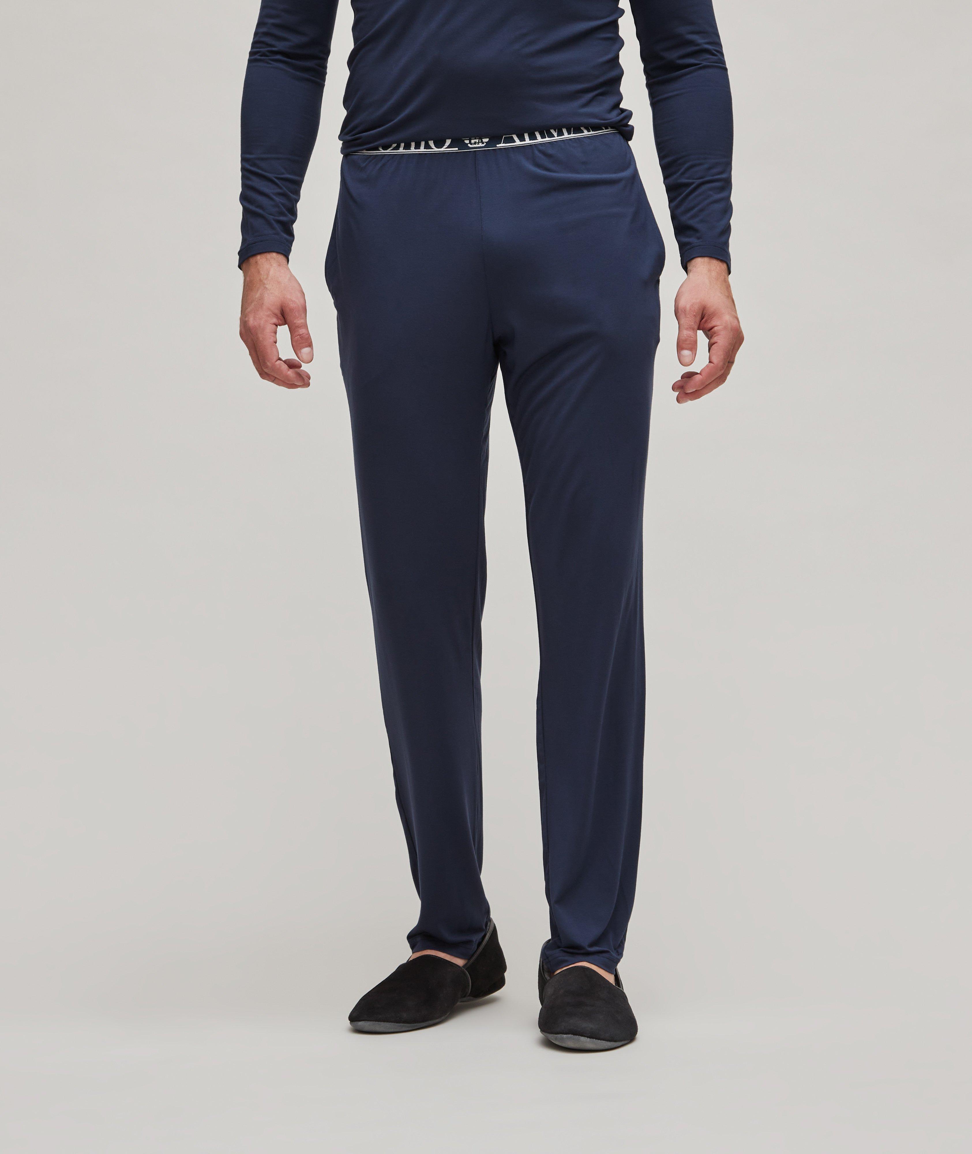 Loungewear trousers in stretch modal