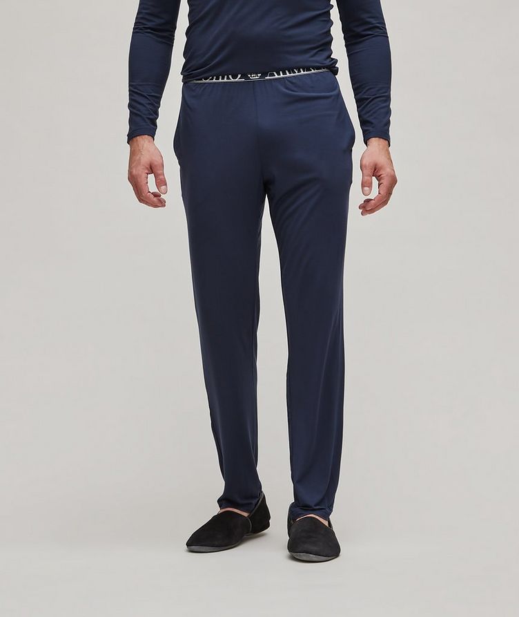 Branded Band Stretch-Modal Pajama Pants image 1
