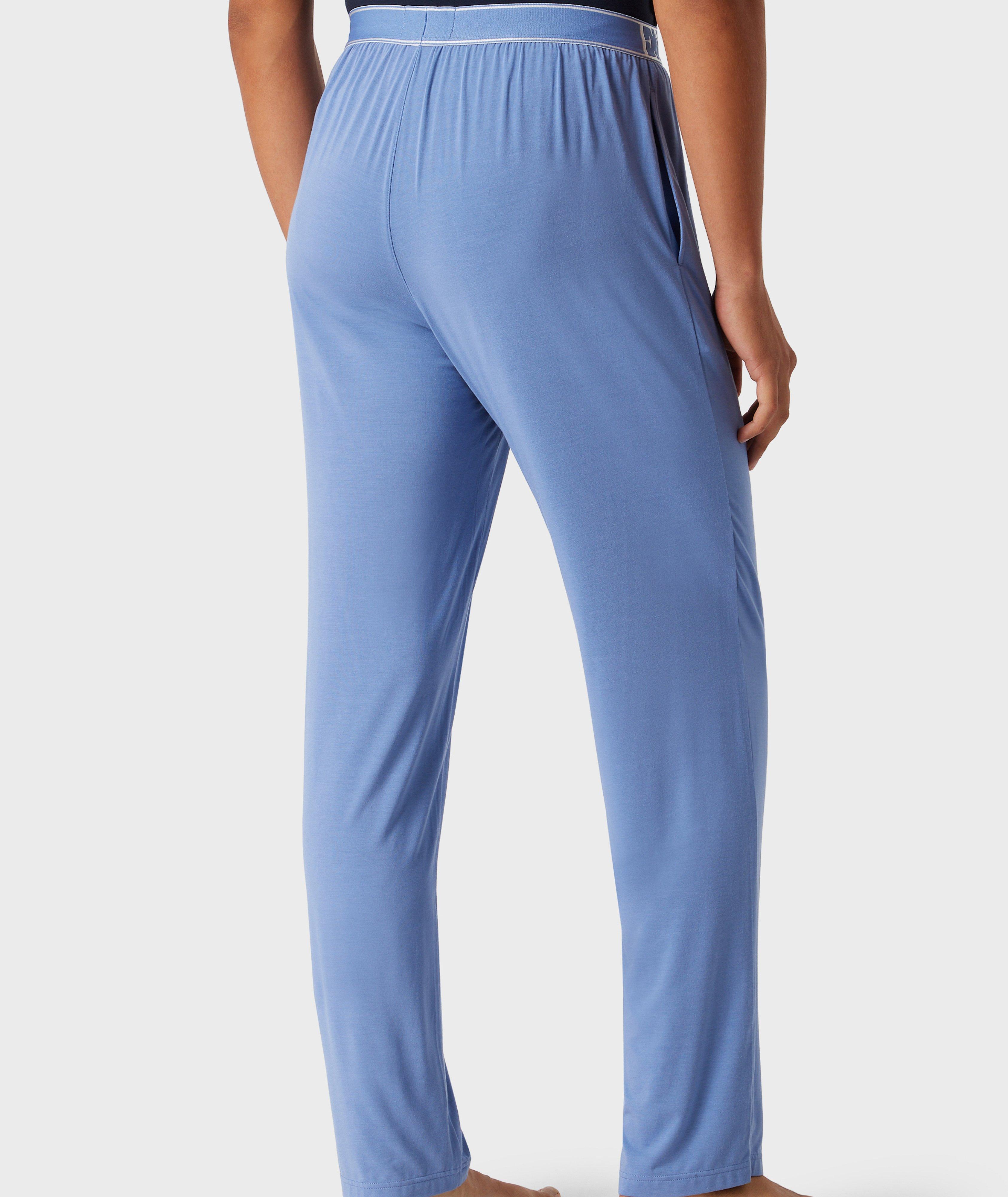 Pantalon de pyjama à taille griffée image 3