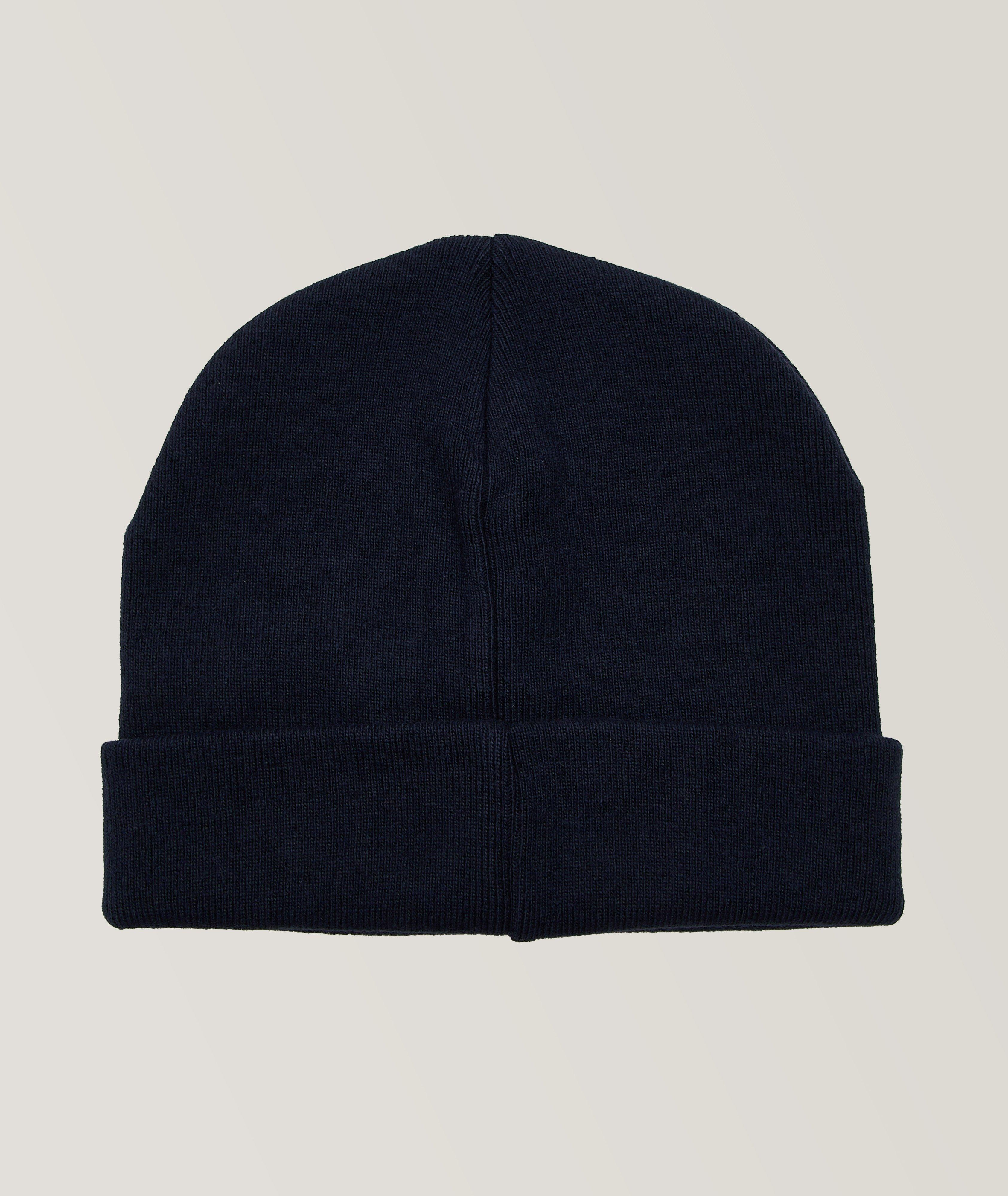 Rib Knit Technical-Blend Beanie image 1