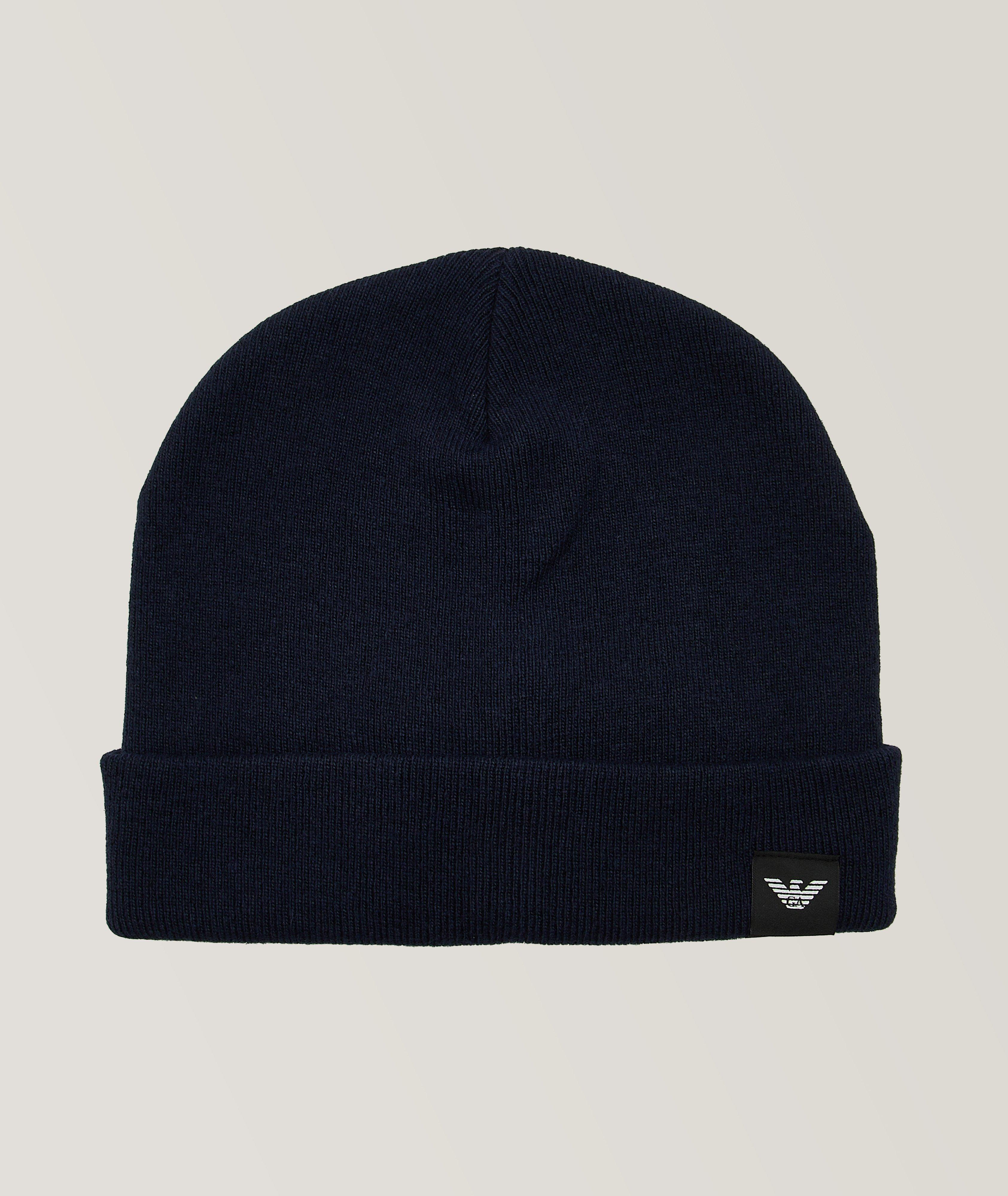 Rib Knit Technical-Blend Beanie image 0