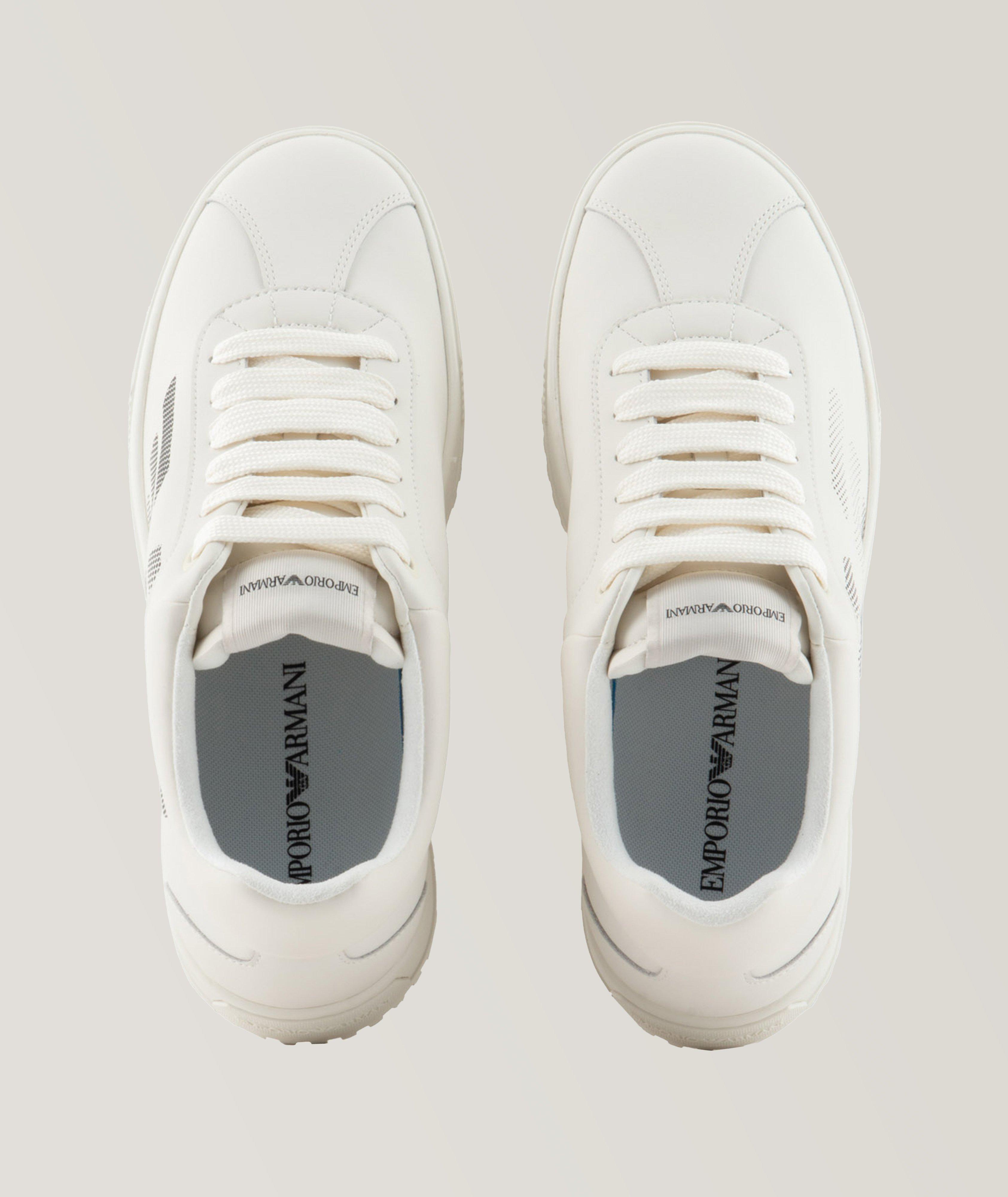 Chaussure sport en cuir avec logo image 1