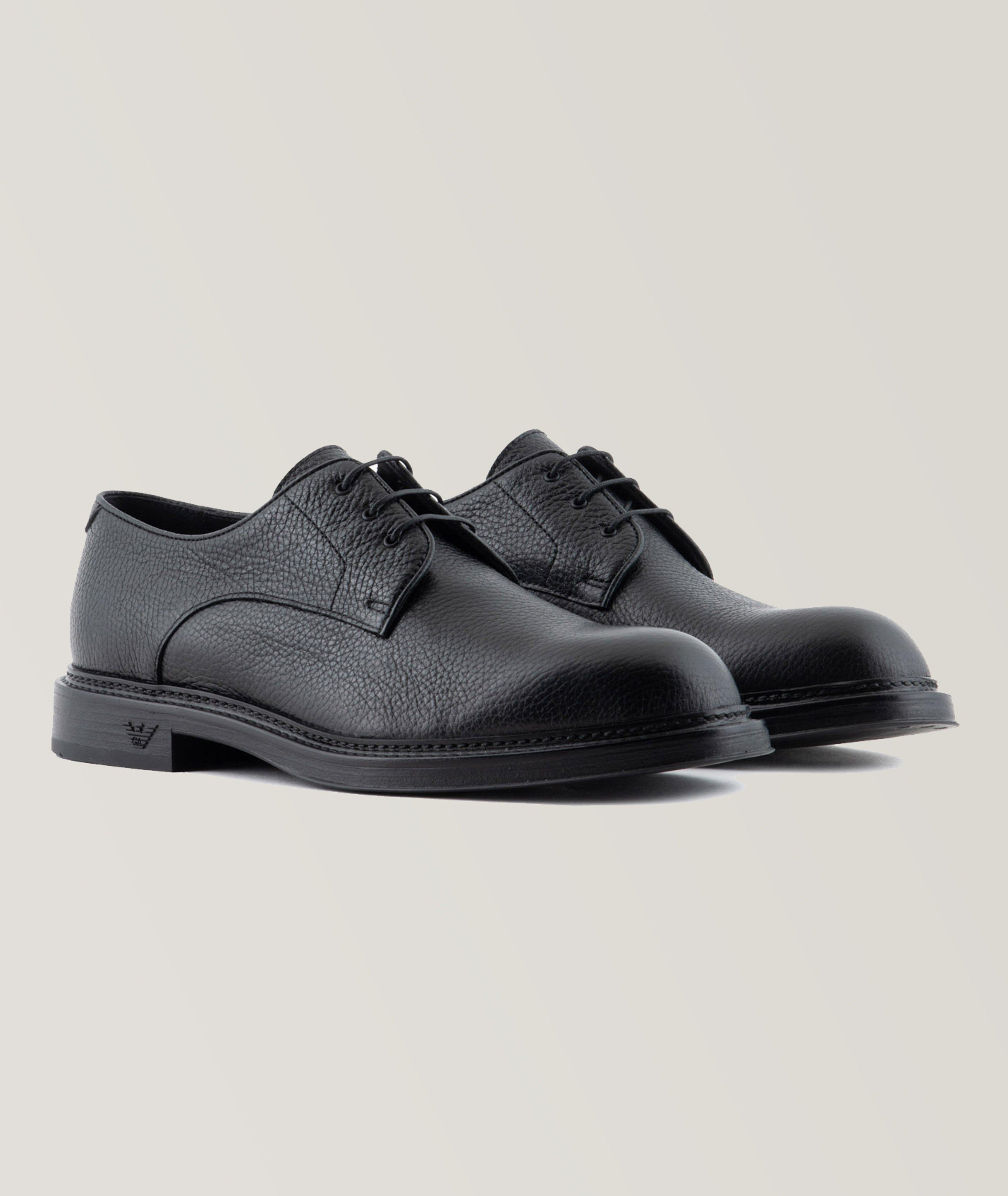 Leather Lace-Up Derbies image 1