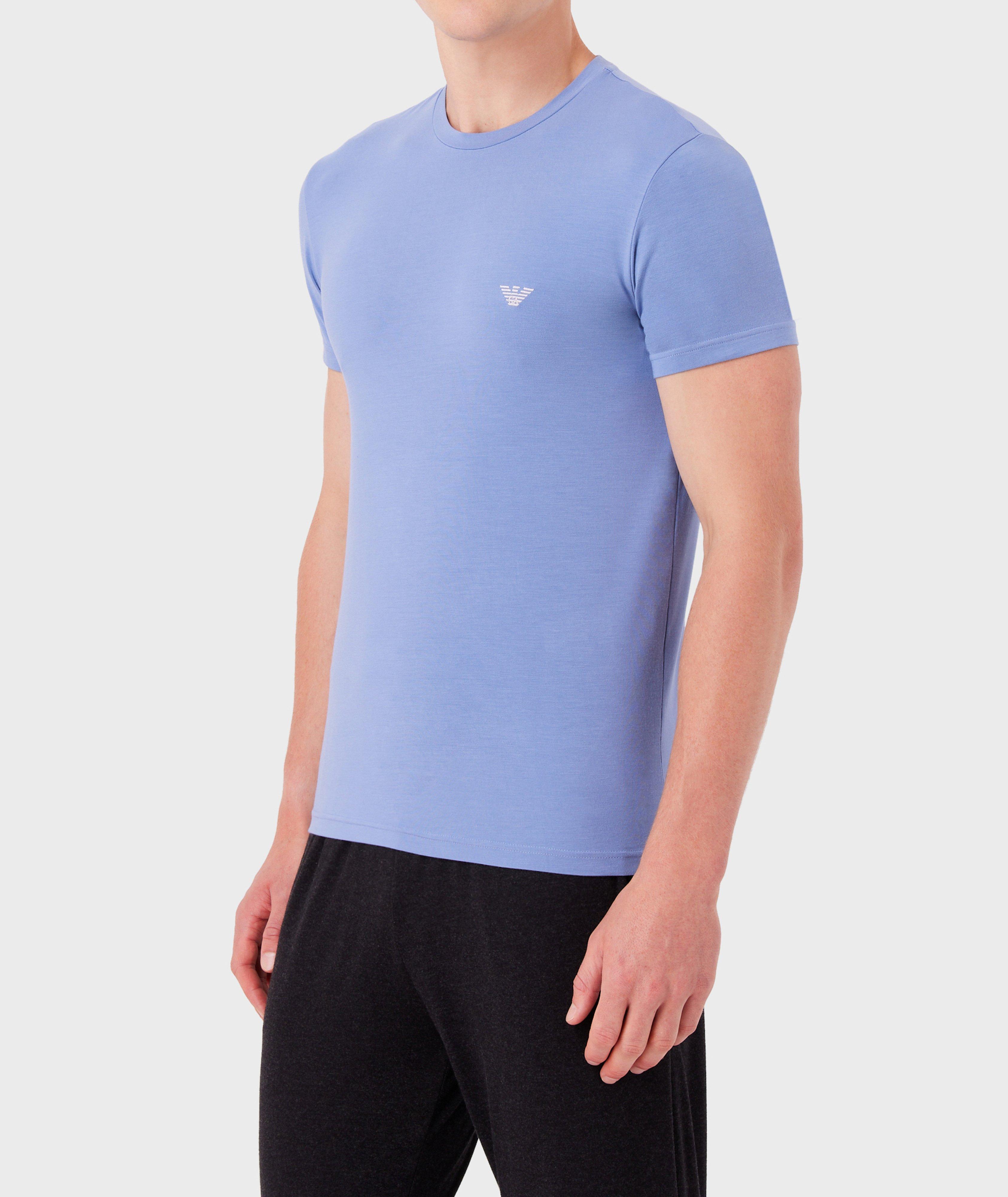 Stretch-Cotton Crewneck T-Shirt image 1