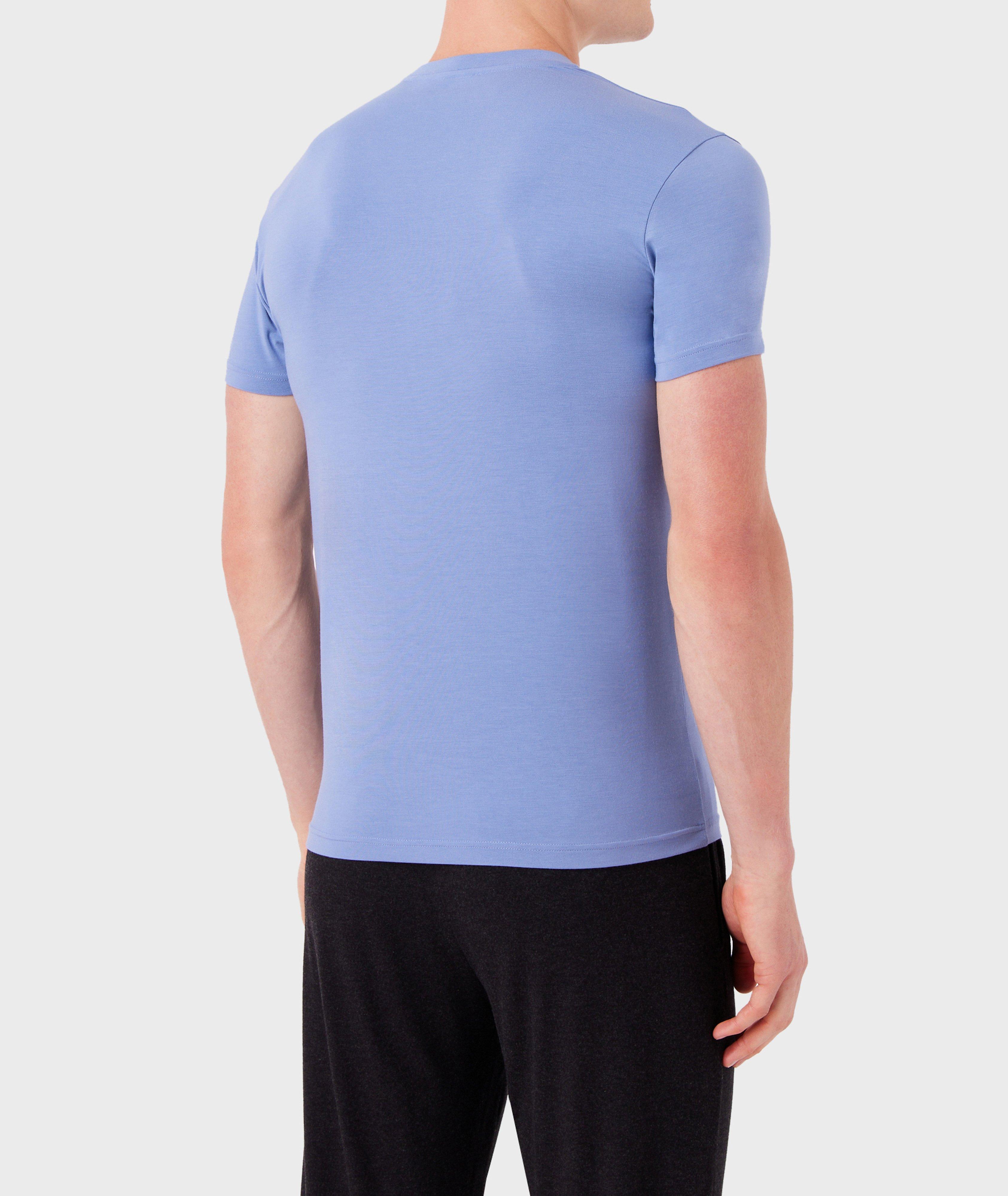 Stretch-Cotton Crewneck T-Shirt image 2