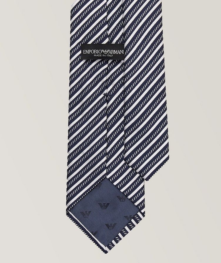 Stripes & Dashes Silk Tie  image 1