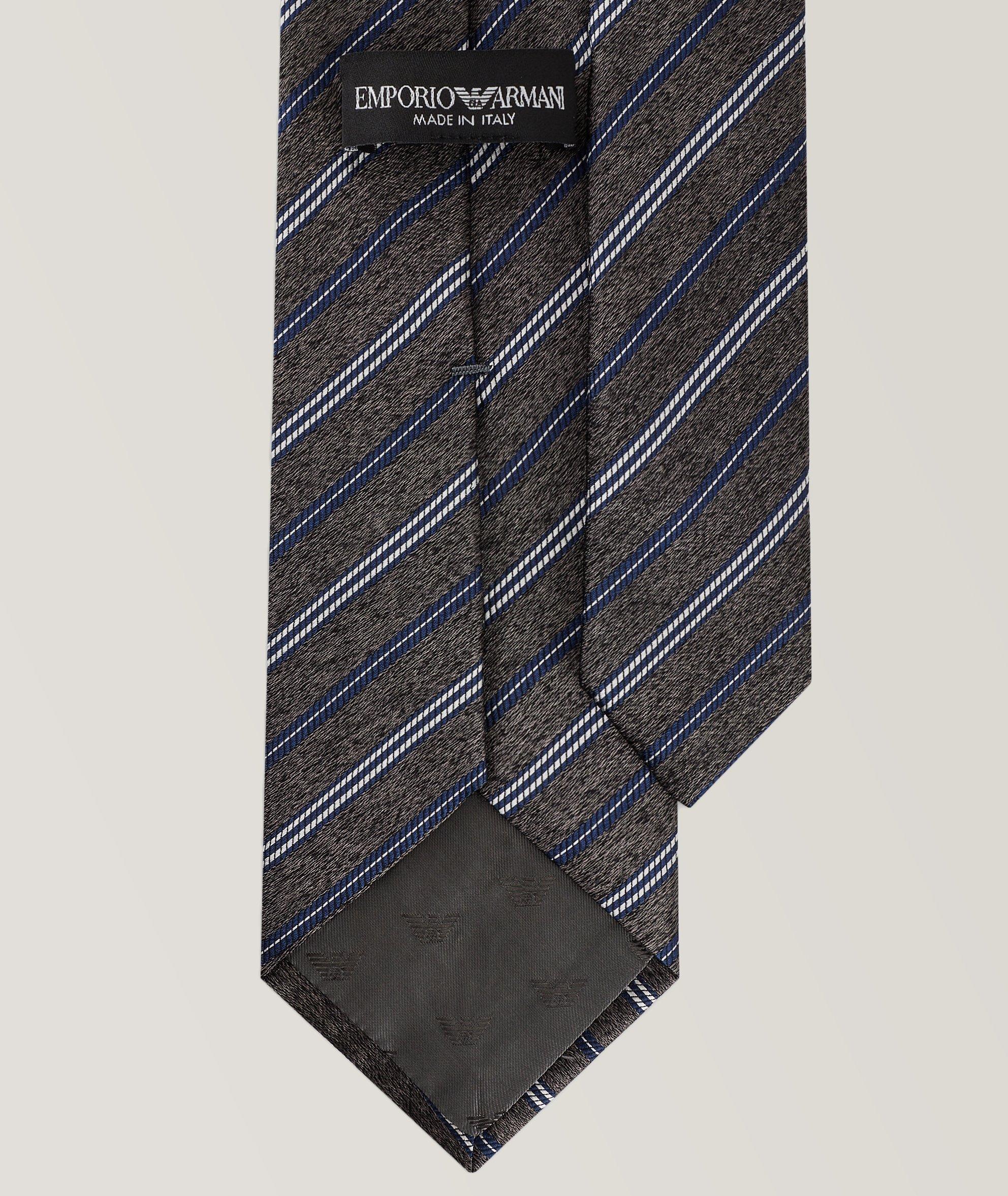 Striped Silk Tie image 1