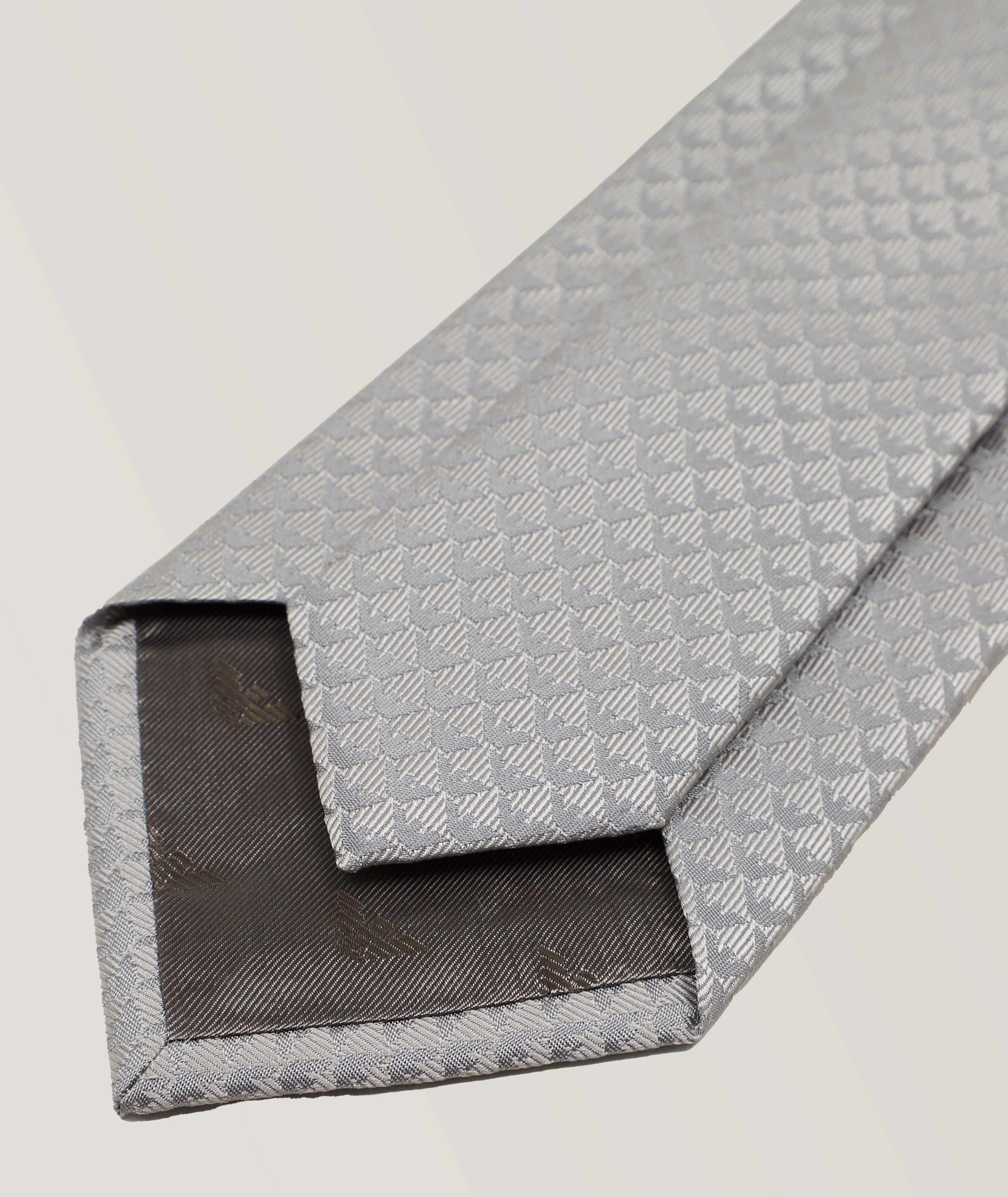 Monogram Jacquard Silk Tie image 1