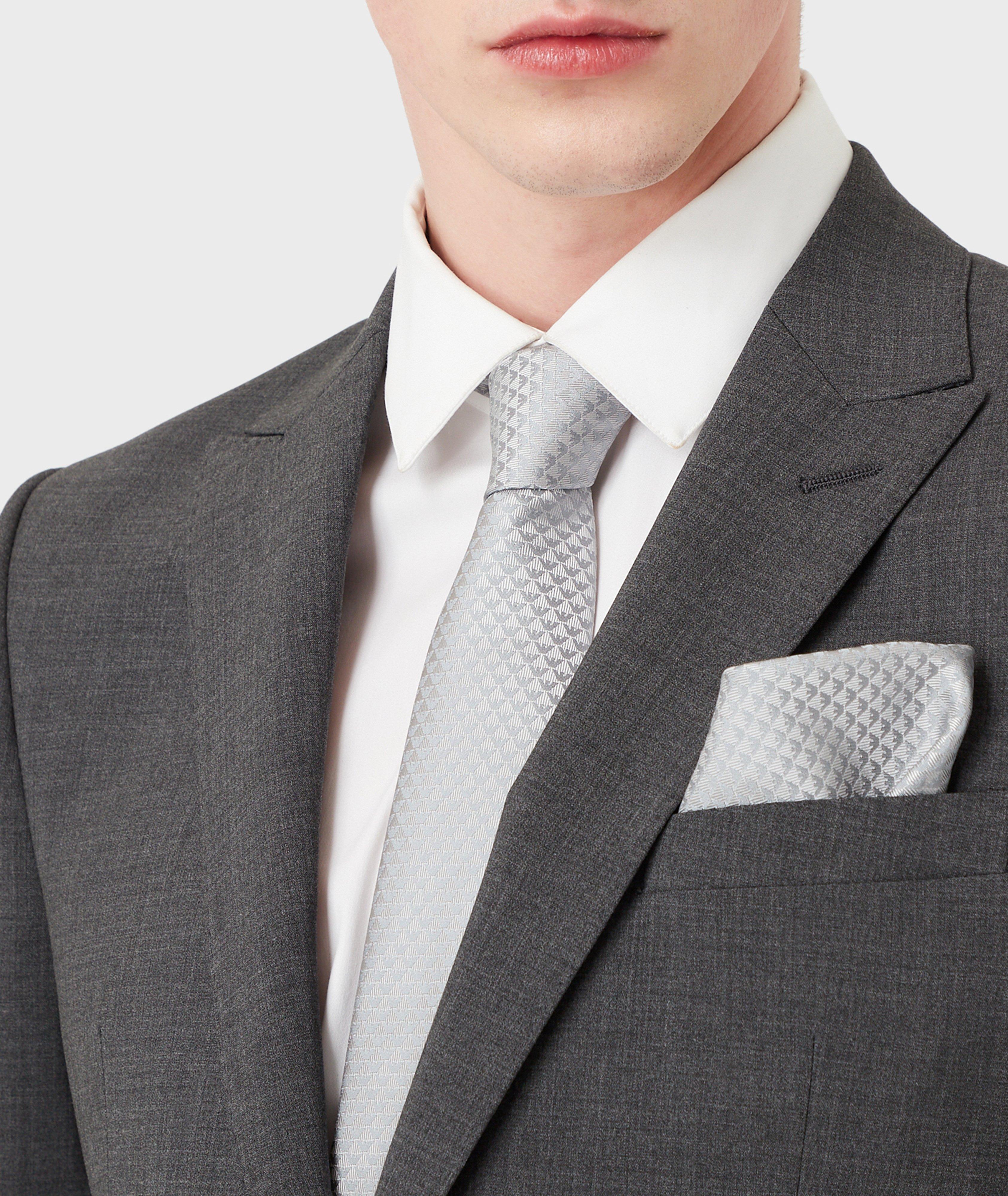 Monogram Jacquard Silk Tie image 2