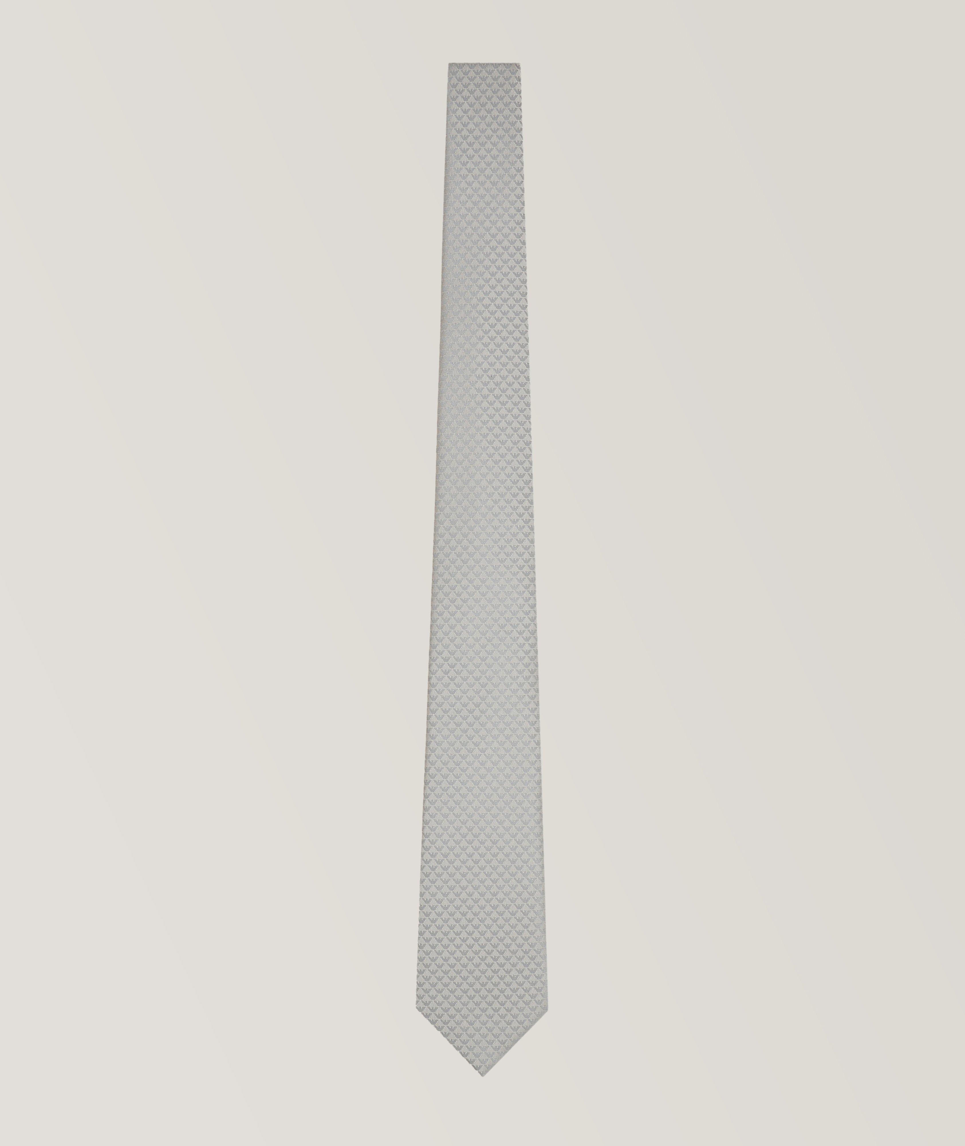 Monogram Jacquard Silk Tie image 0